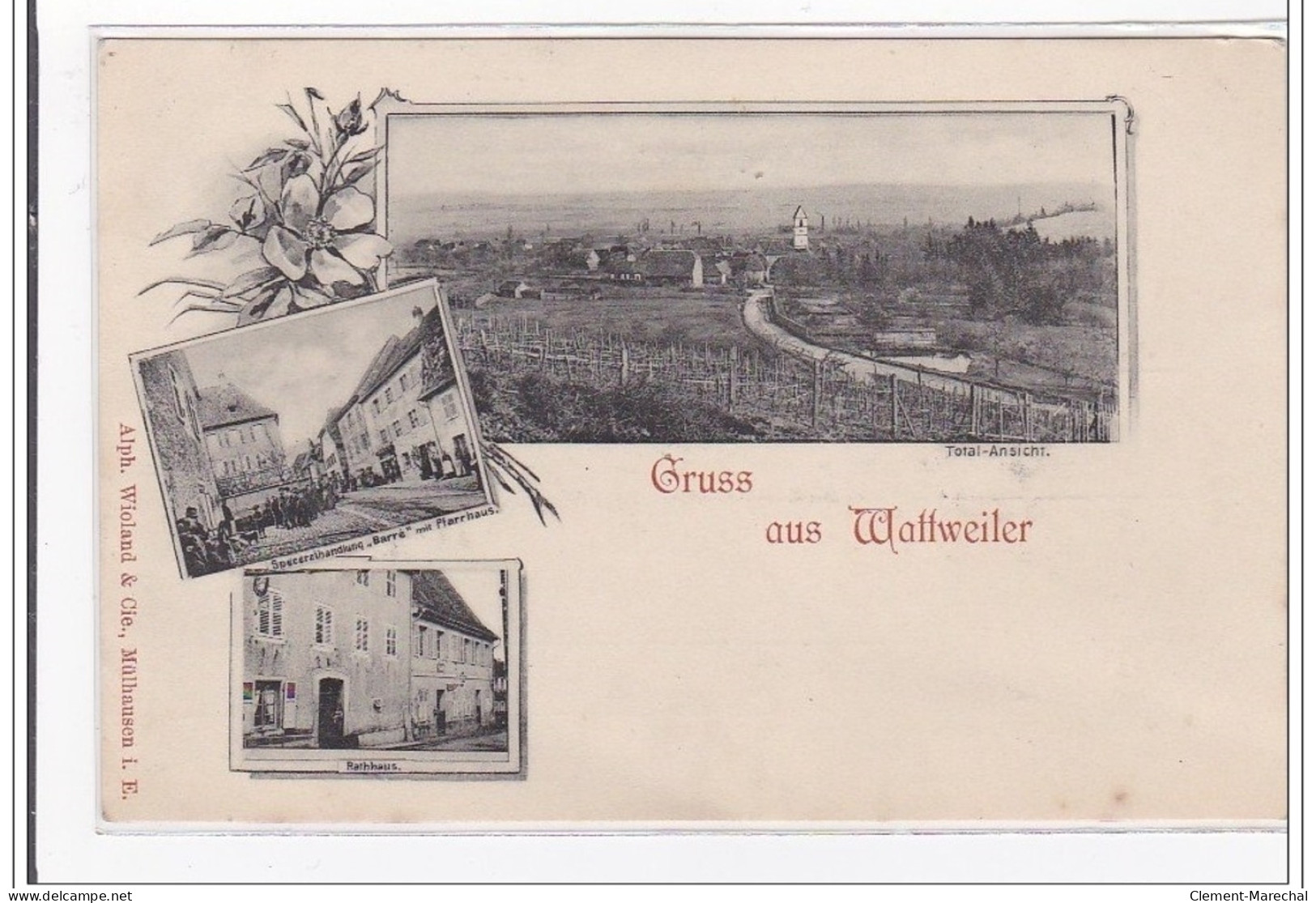 WALLWEILER : Gruss Aus Wallweiler - Tres Bon Etat - Autres & Non Classés