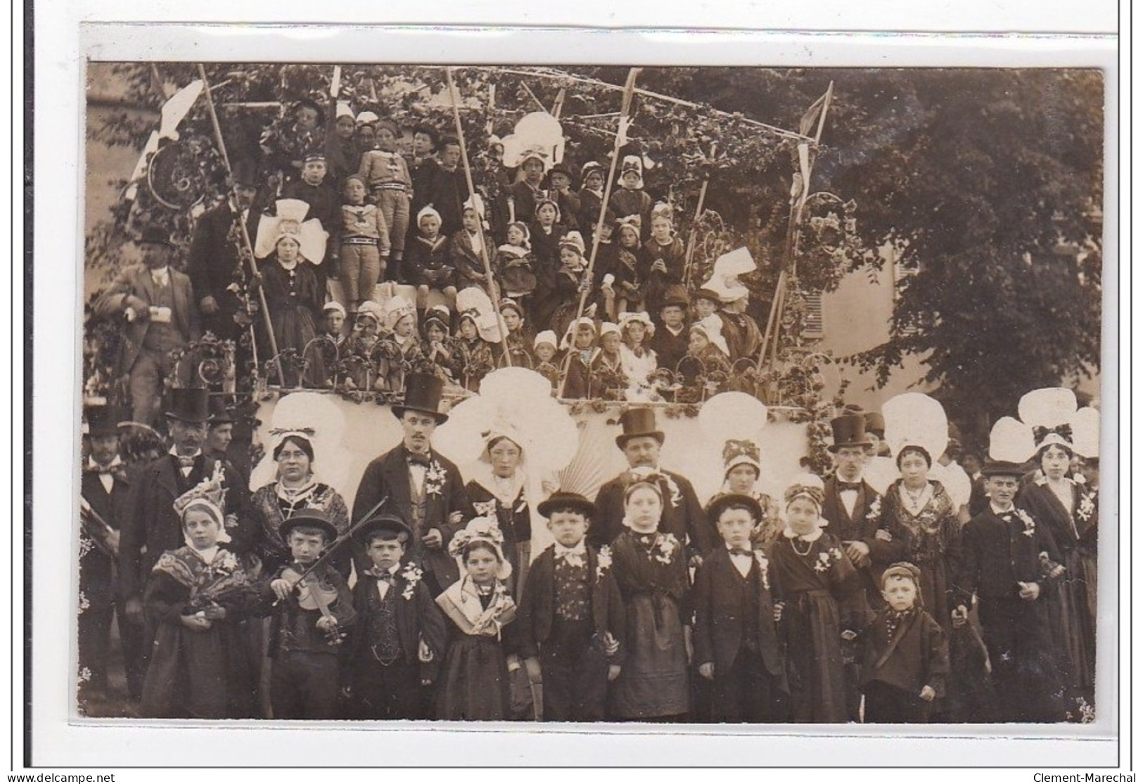 BRICQUEBEC : Carte Photo D'une Cavalcade - Très Bon état - Bricquebec