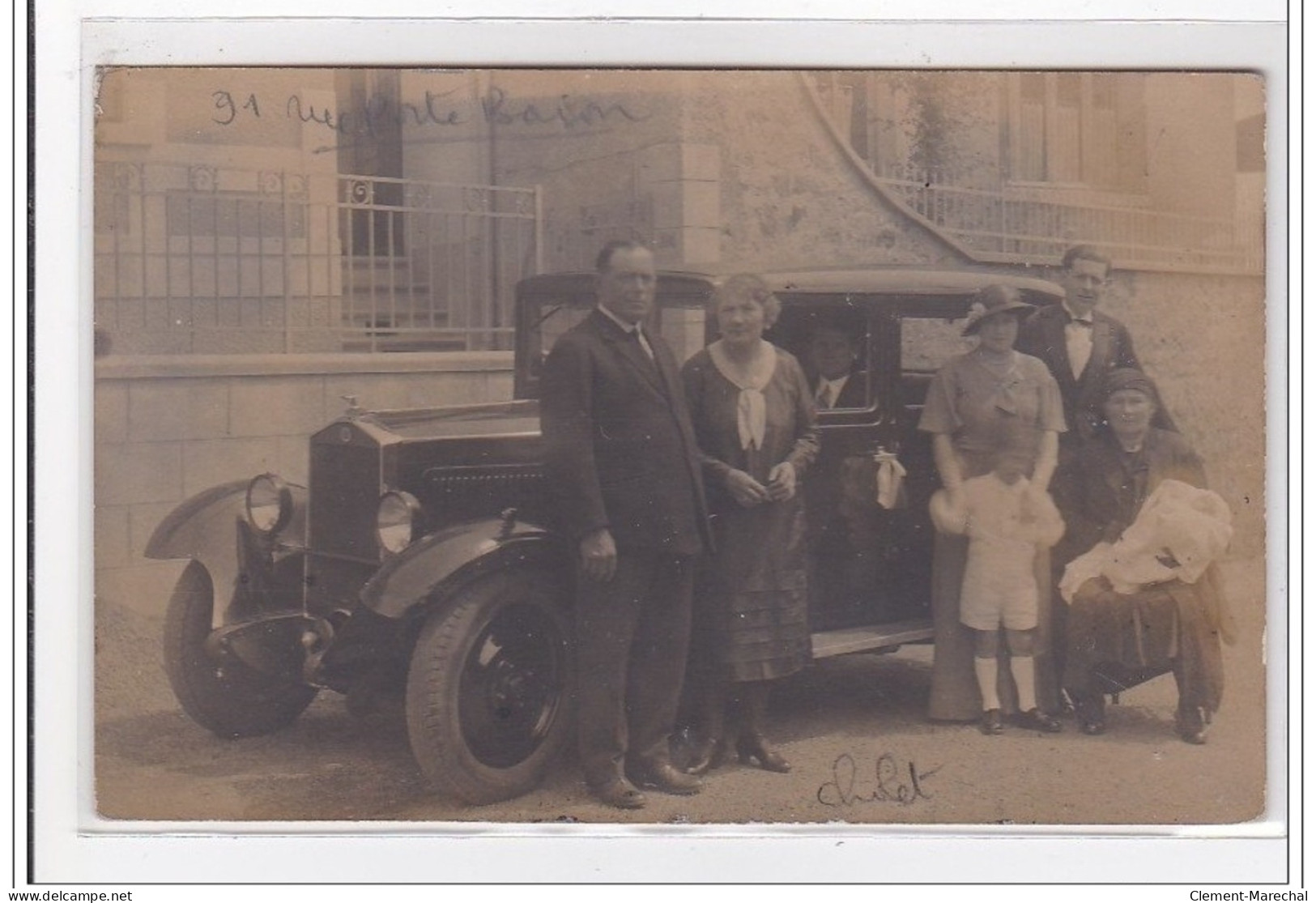 CHOLET : Carte Photo D'une Automobile - Très Bon état - Cholet