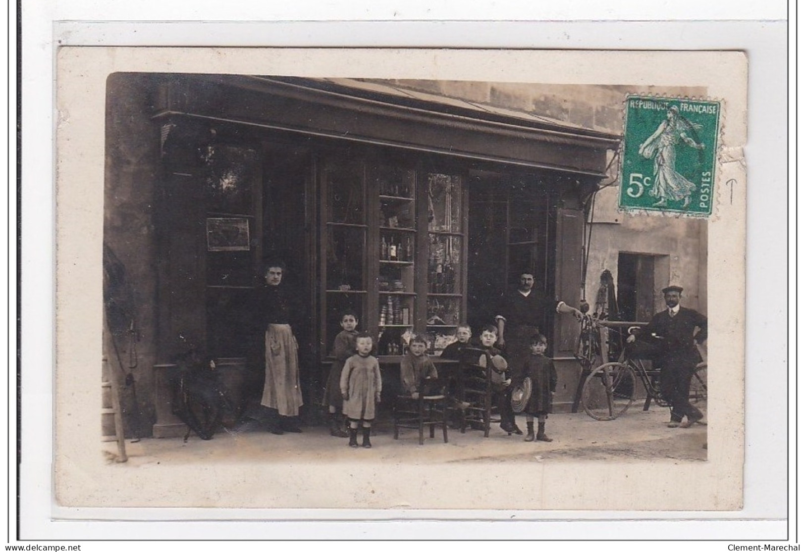 Saint Emilion : Carte Photo - état (une Déchirure) - Saint-Emilion