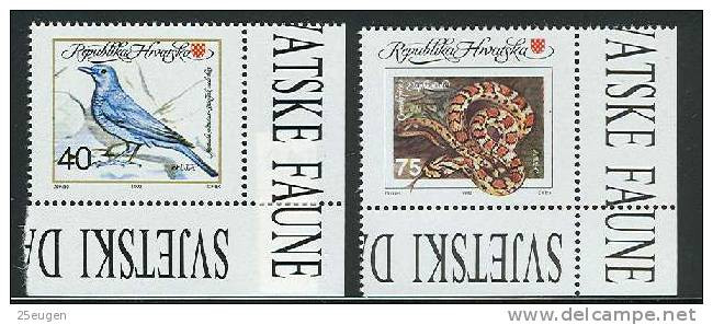 CROATIA 1992 MICHEL NO: 207-208 MNH - Kroatië