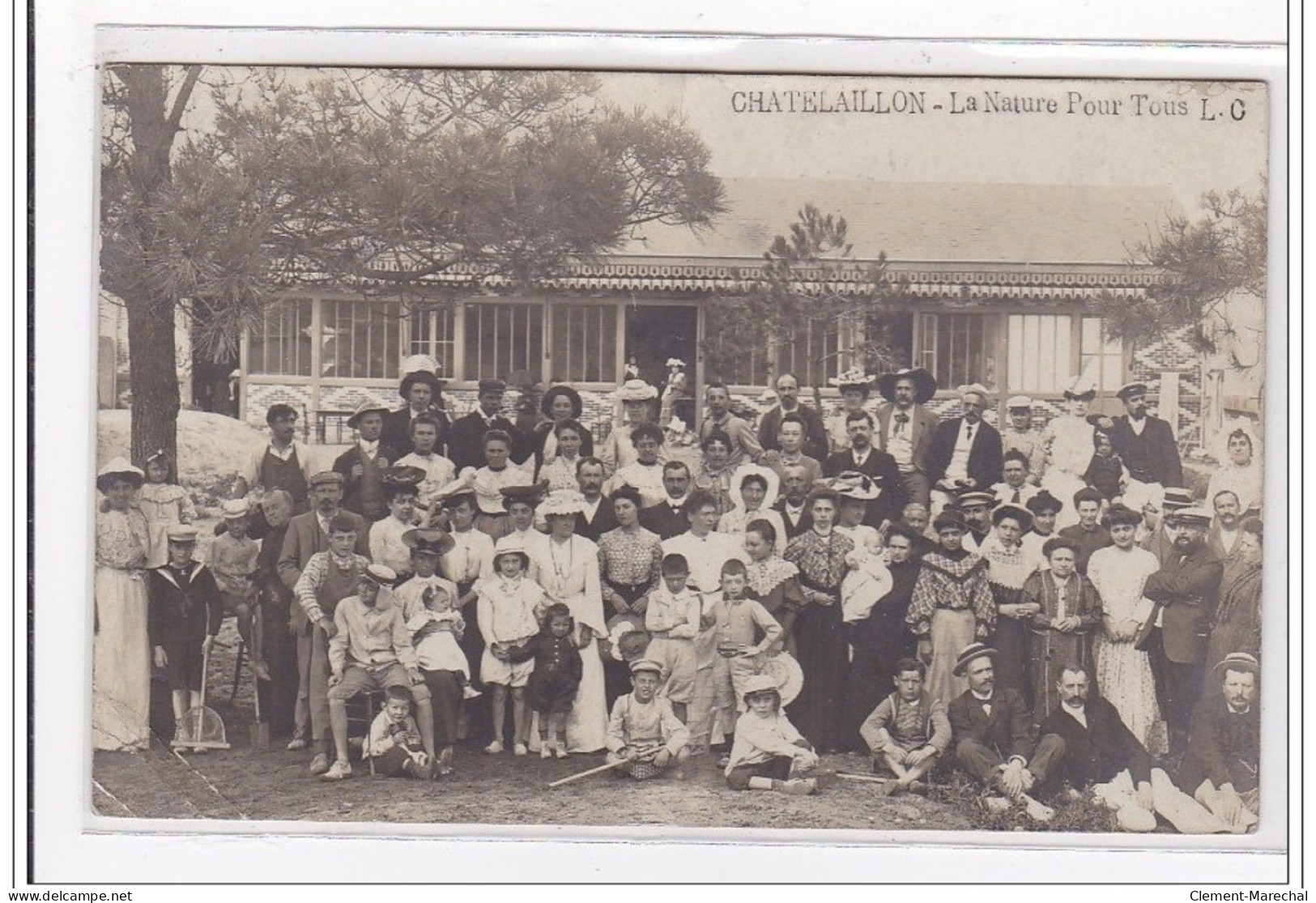 CHATELAILLON : Carte Photo De """"la Nature Pour Tous"""" - Bon état (un Coin Plié) - Châtelaillon-Plage