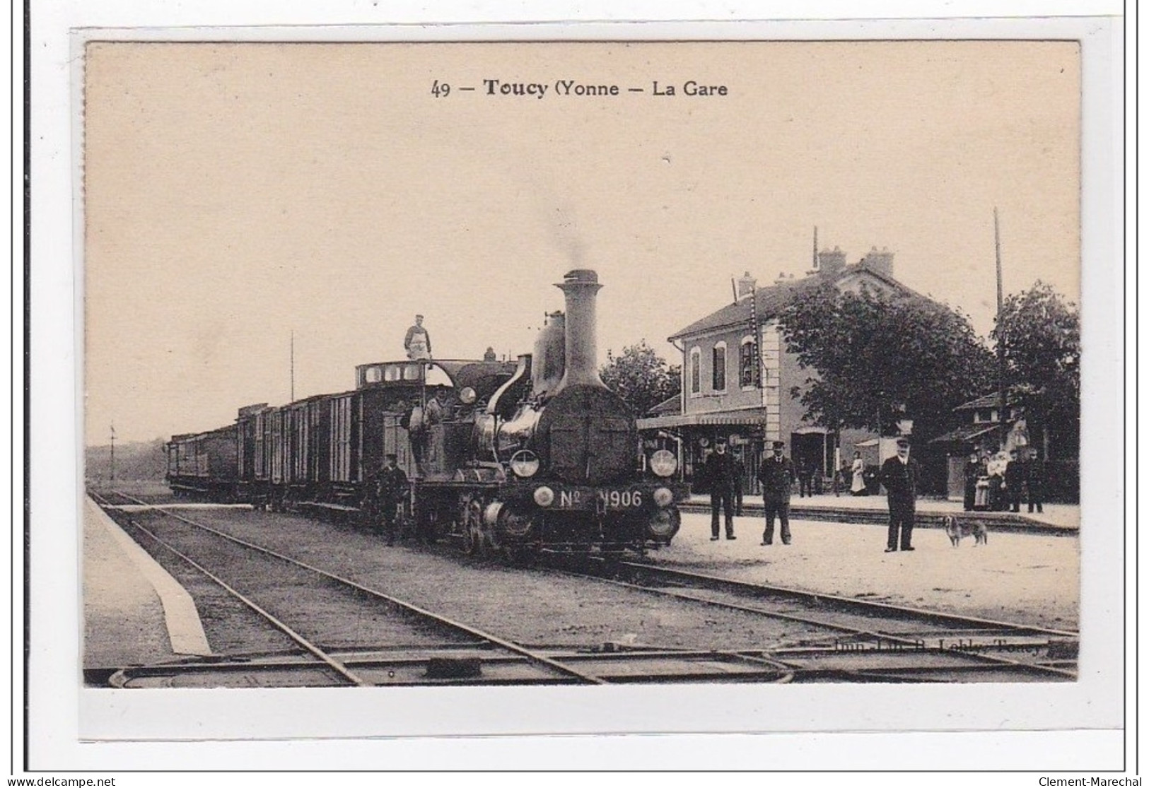 TOUCY : La Gare (GARE) - Tres Bon Etat - Toucy