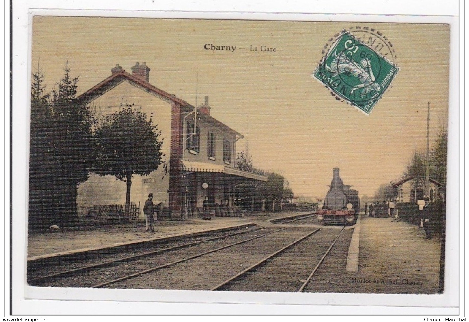 CHARNY : La Gare (GARE) - Tres Bon Etat - Charny