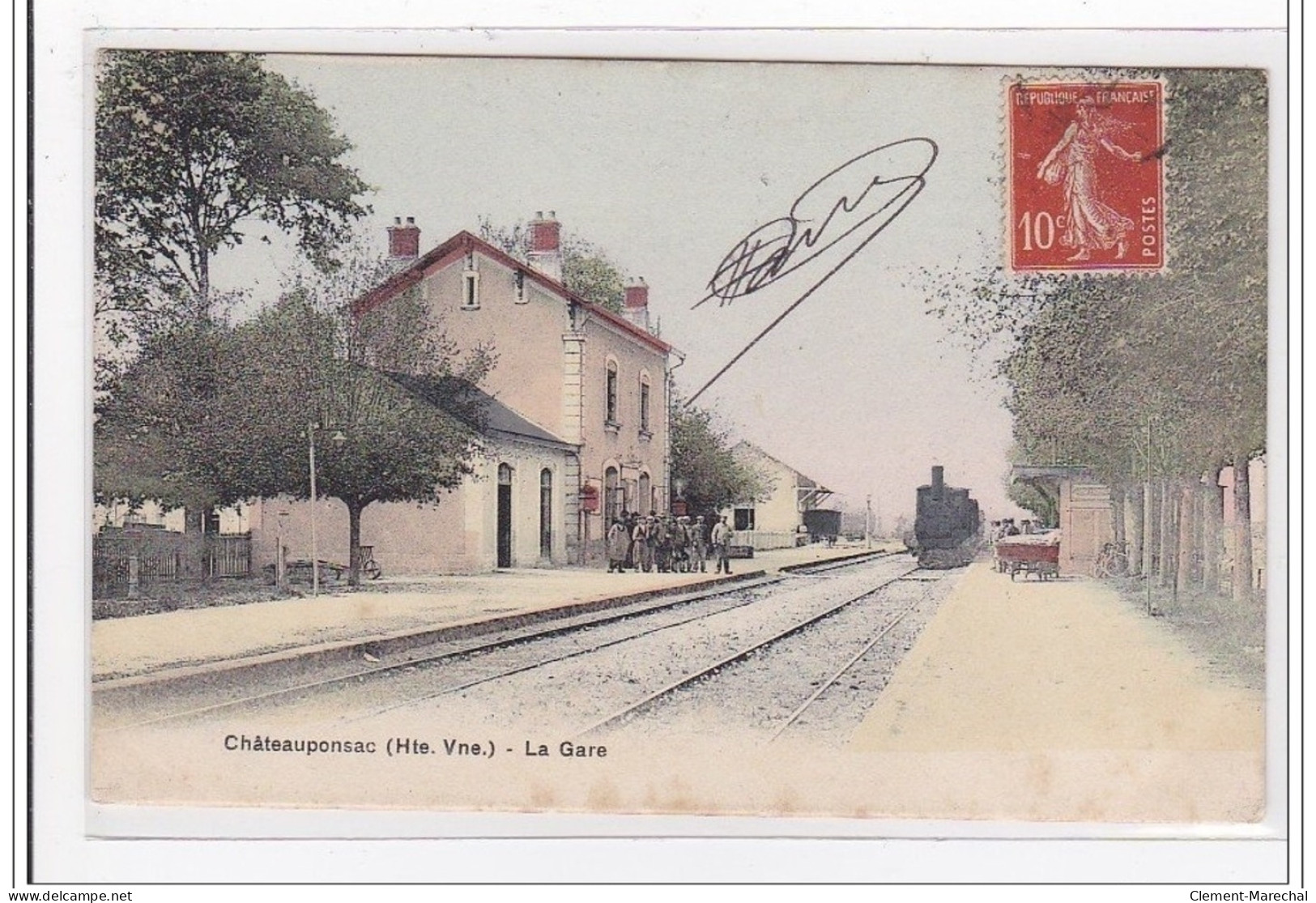 CHATEAUPONSAC : La Gare (GARE) - Tres Bon Etat - Chateauponsac