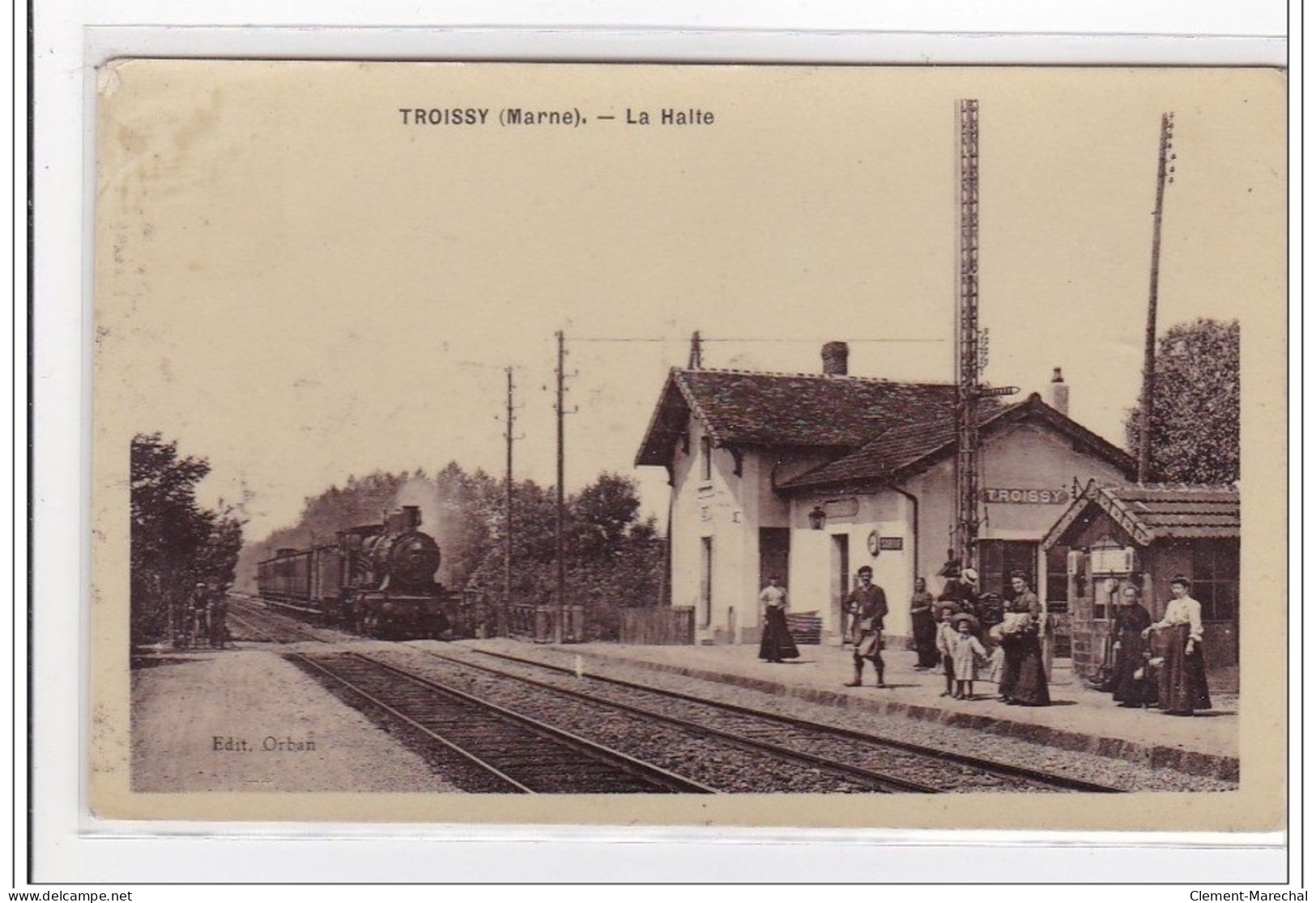 TROISSY : La Halte (GARE) - Etat - Altri & Non Classificati