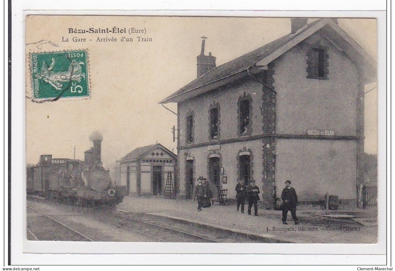 FLEURY-sur-ANDELLE : La Gare (GARE) - Tres Bon Etat - Autres & Non Classés