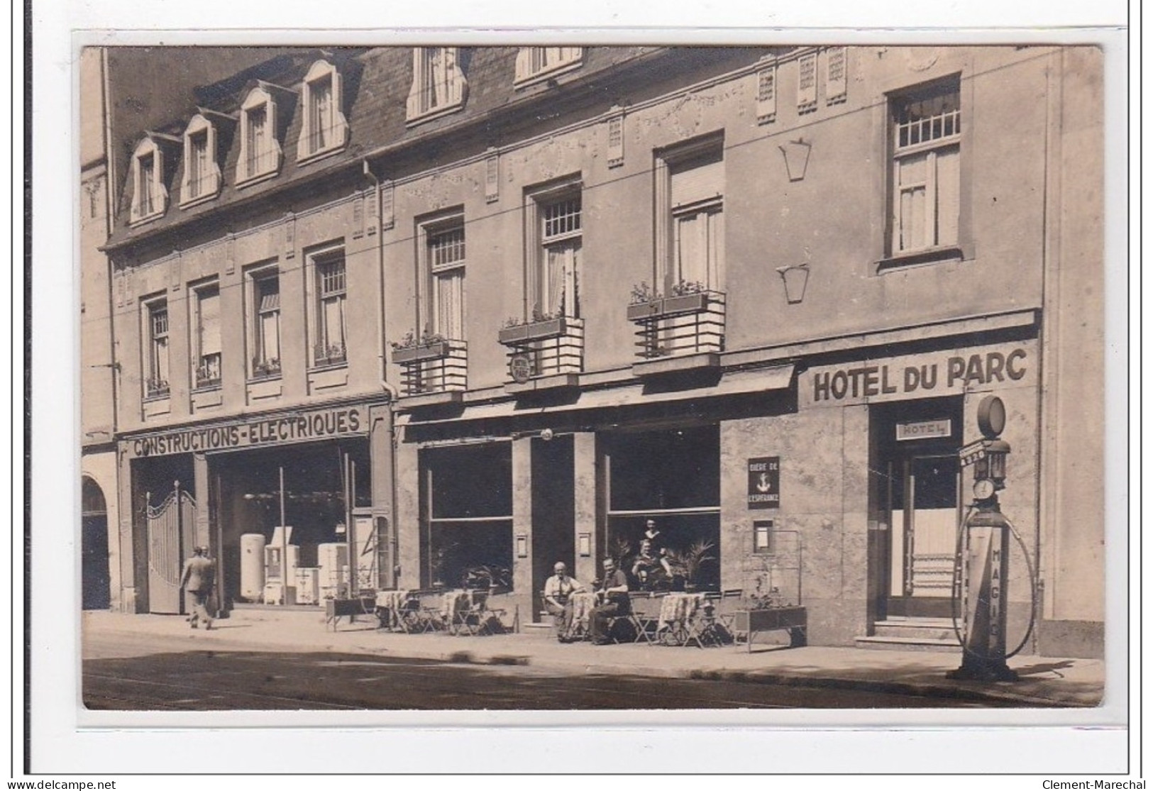 COLMAR : Construction-electriques, Hotel Du Parc, Station Essence - Tres Bon Etat - Colmar