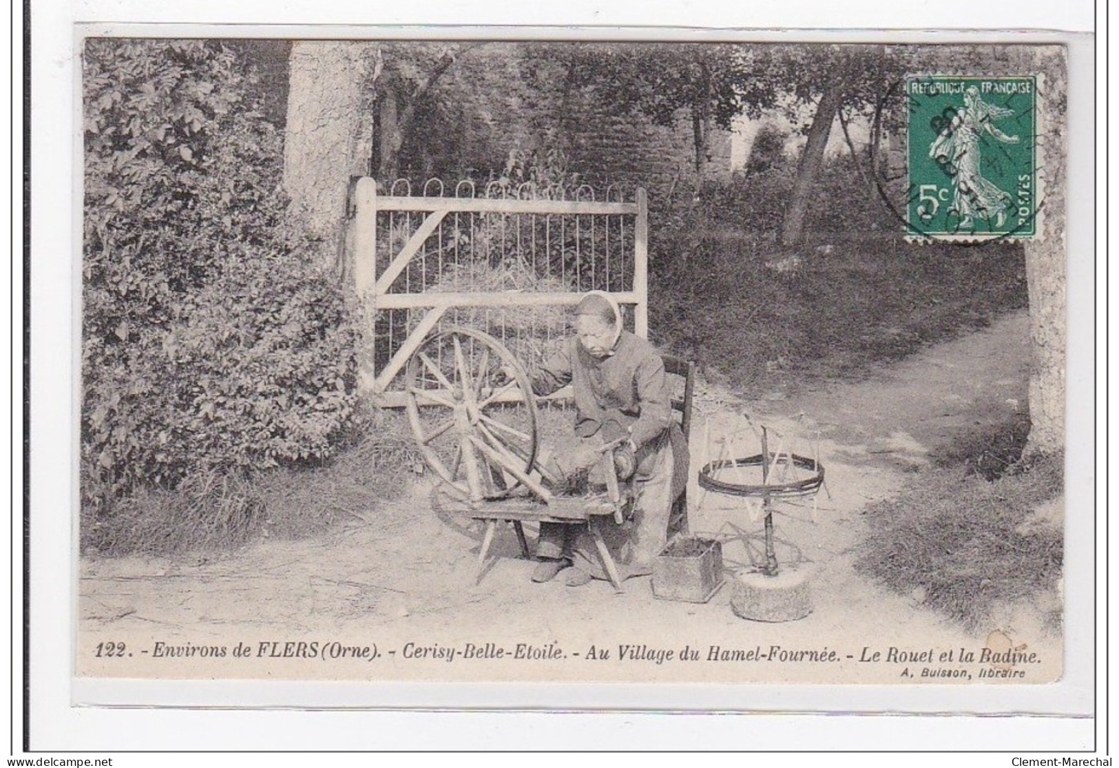 CERISY-BELLE-ETOILE : Au Village Du Hamel-fournée, Le Rouet Et La Badine - Tres Bon Etat - Autres & Non Classés