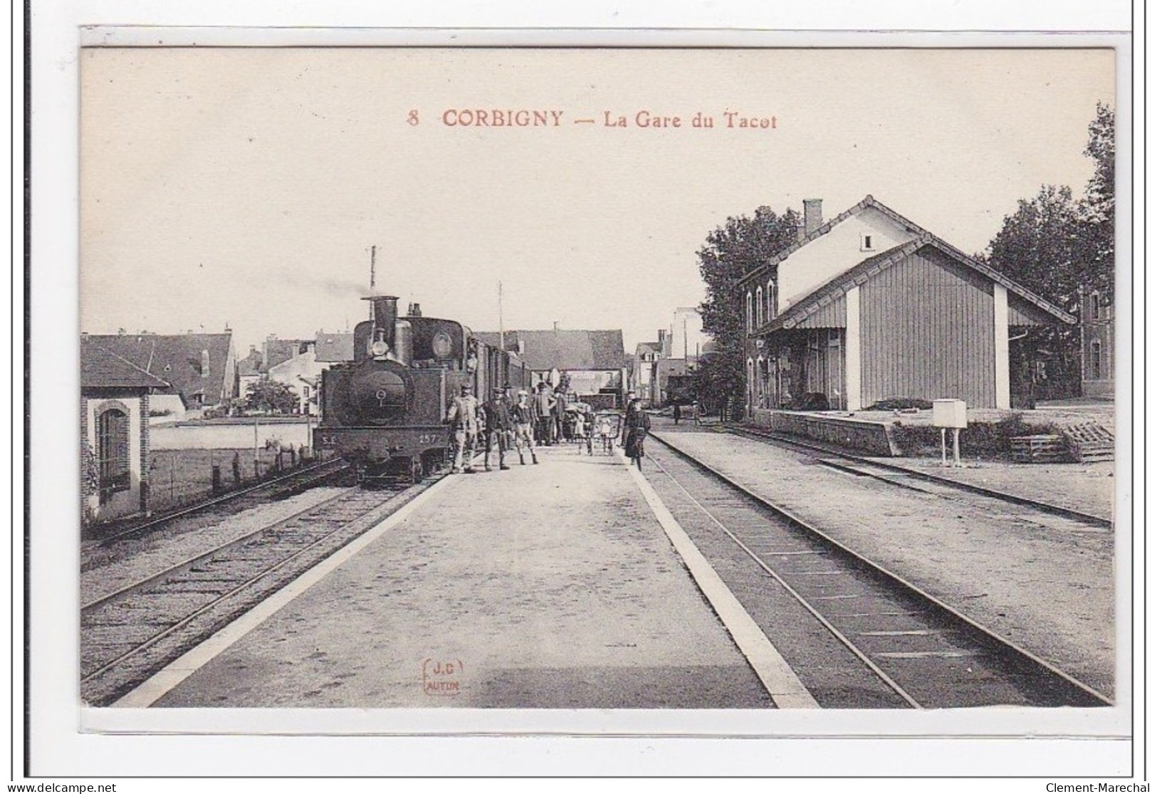 CORBIGNY : La Gare Du Tacot - Tres Bon Etat - Corbigny