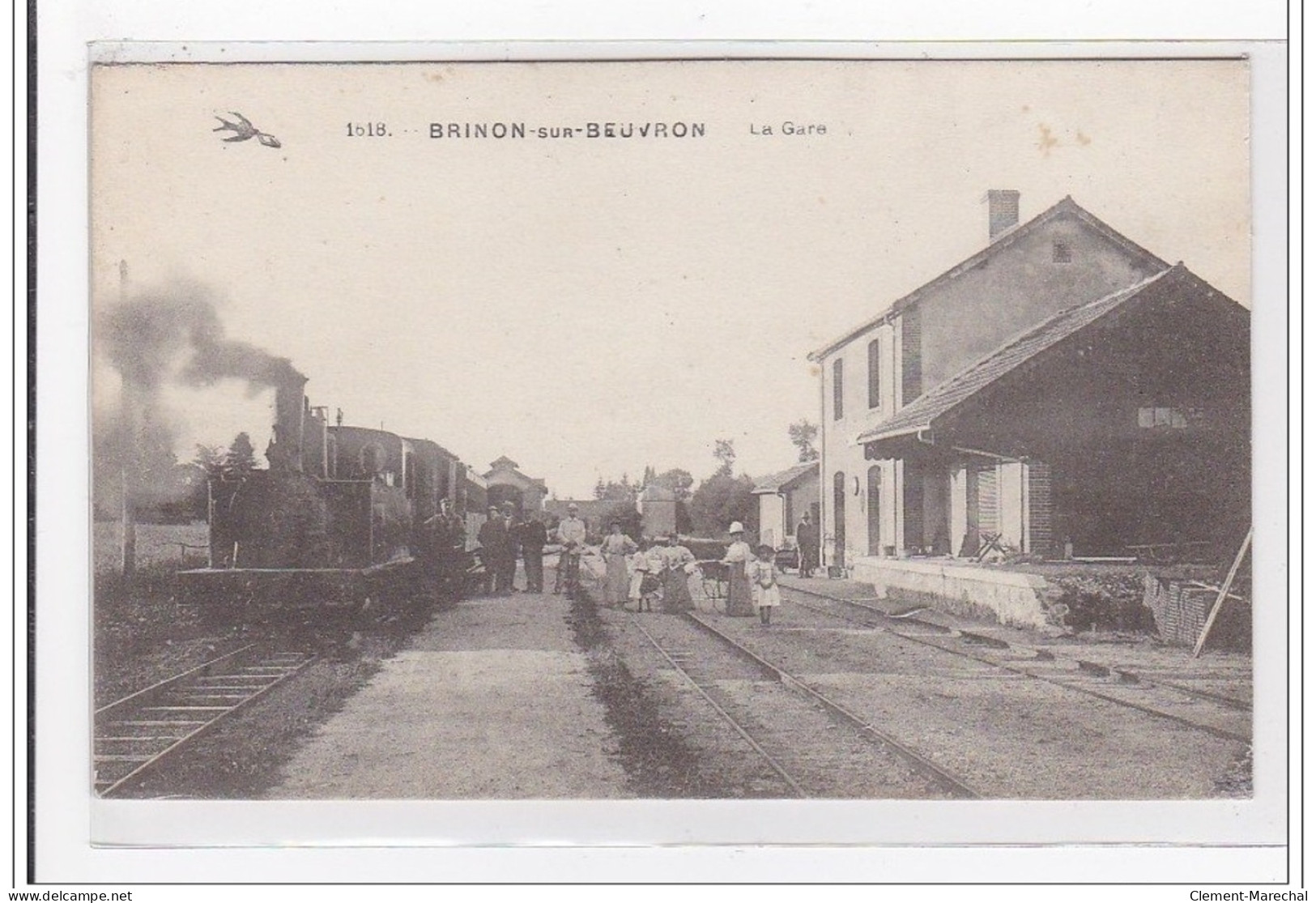 BRINON-sur-BEUVRON : La Gare - Tres Bon Etat - Brinon Sur Beuvron