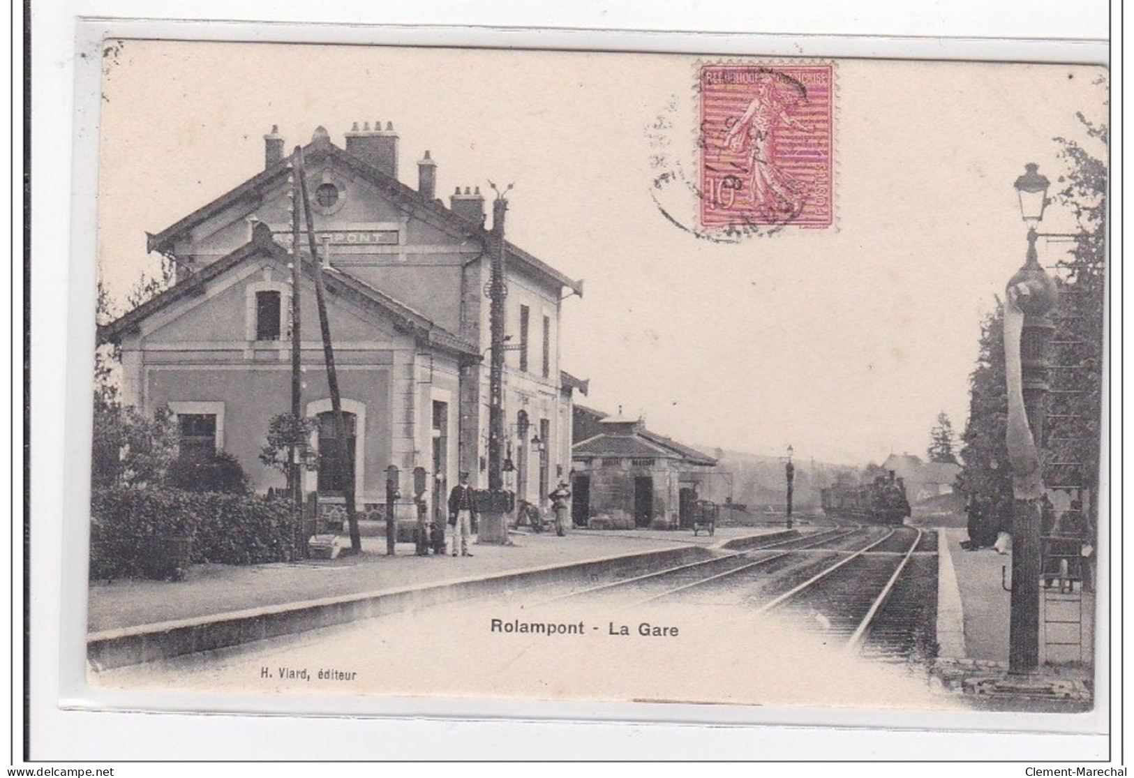 ROLAMPONT : La Gare - Tres Bon Etat - Autres & Non Classés