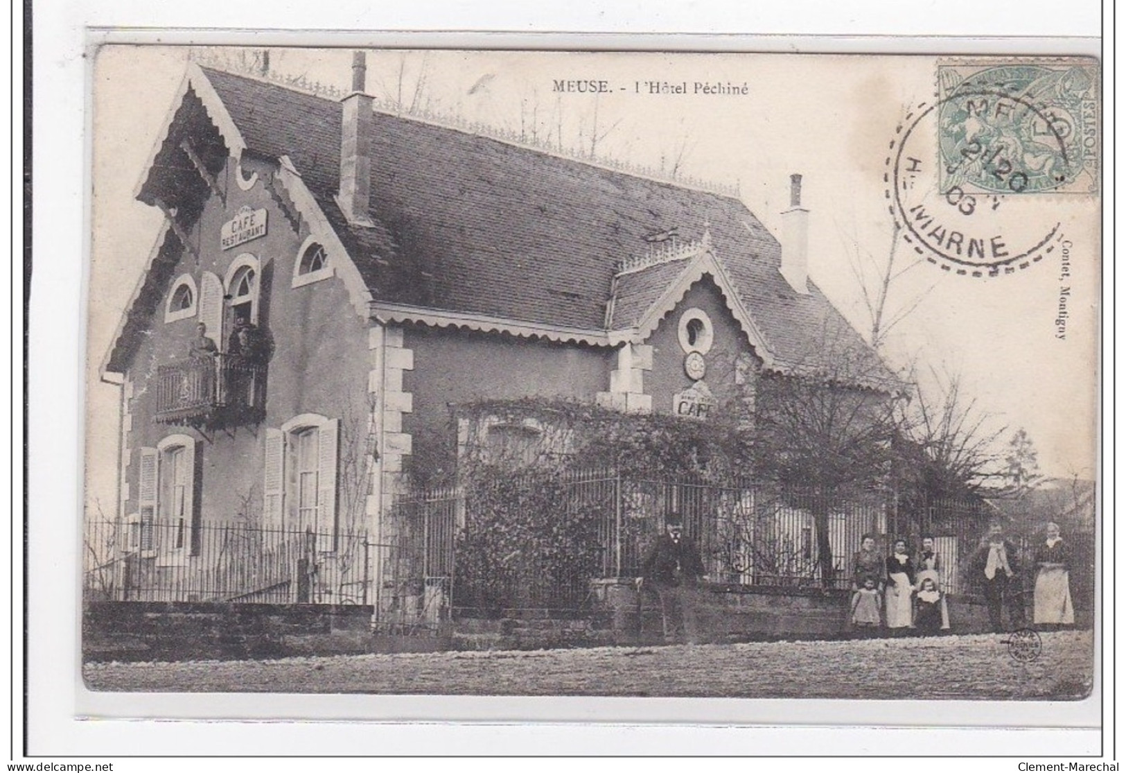 MEUSE : L'hotel Péchiné - Tres Bon Etat - Autres & Non Classés