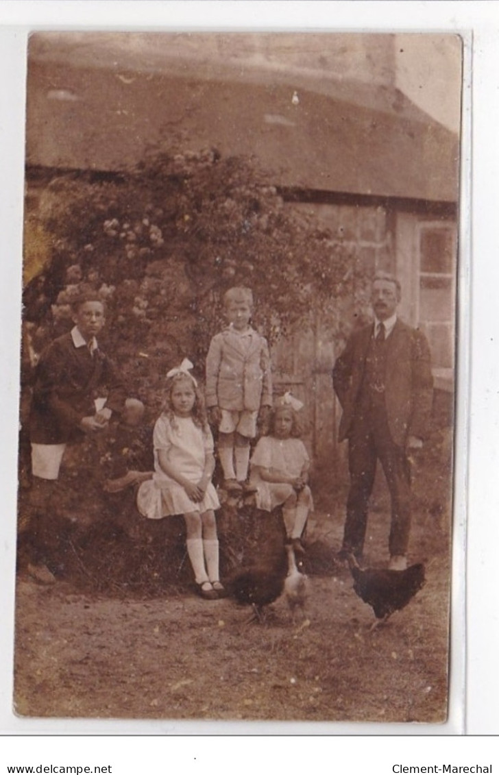 YQUELON : Photo Famille - Tres Bon Etat - Autres & Non Classés