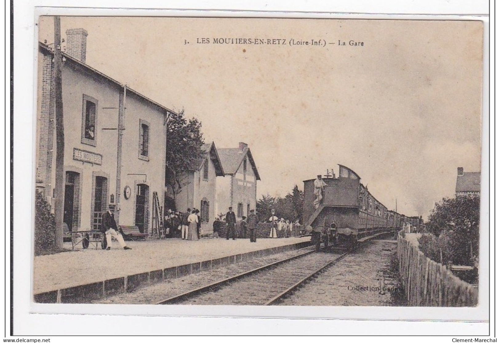 LES MOUTIERS-RETZ : La Gare - Tres Bon Etat - Sonstige & Ohne Zuordnung