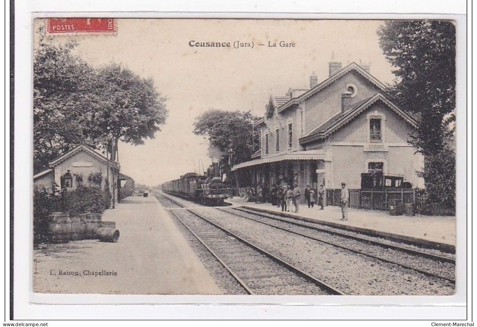 COUSANCE : La Gare - Tres Bon Etat - Autres & Non Classés