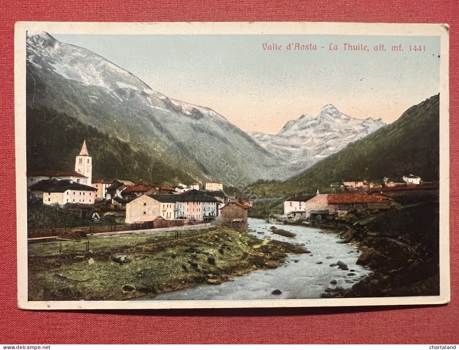 Cartolina - Valle D'Aosta - La Thuile - 1917 - Altri & Non Classificati