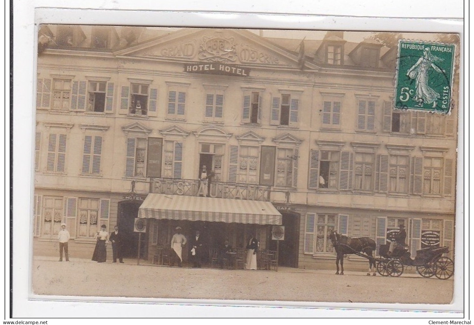 AMIENS : Carte Photo De L'hotel De France - Très Bon état - Amiens