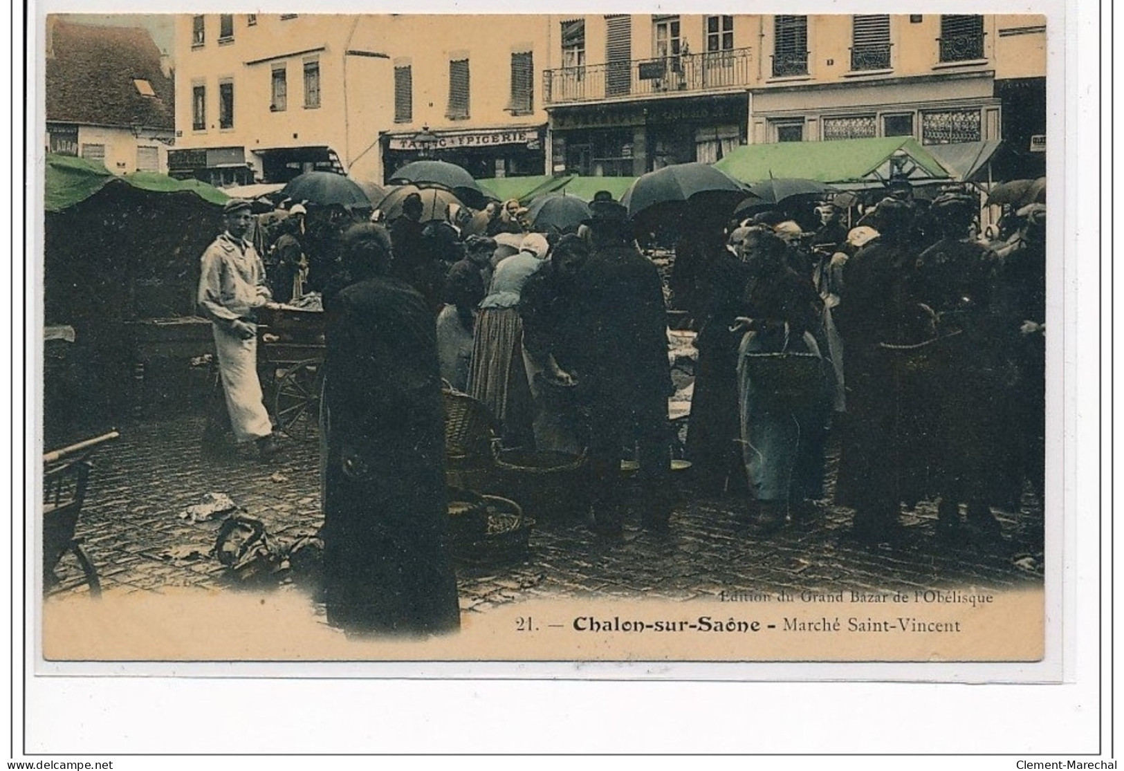 CHALON SUR SAONE : Marché Saint Vincent - Très Bon état - Chalon Sur Saone