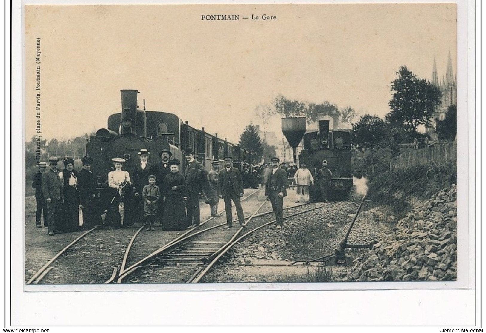 PONTMAIN : La Gare - Très Bon état - Pontmain