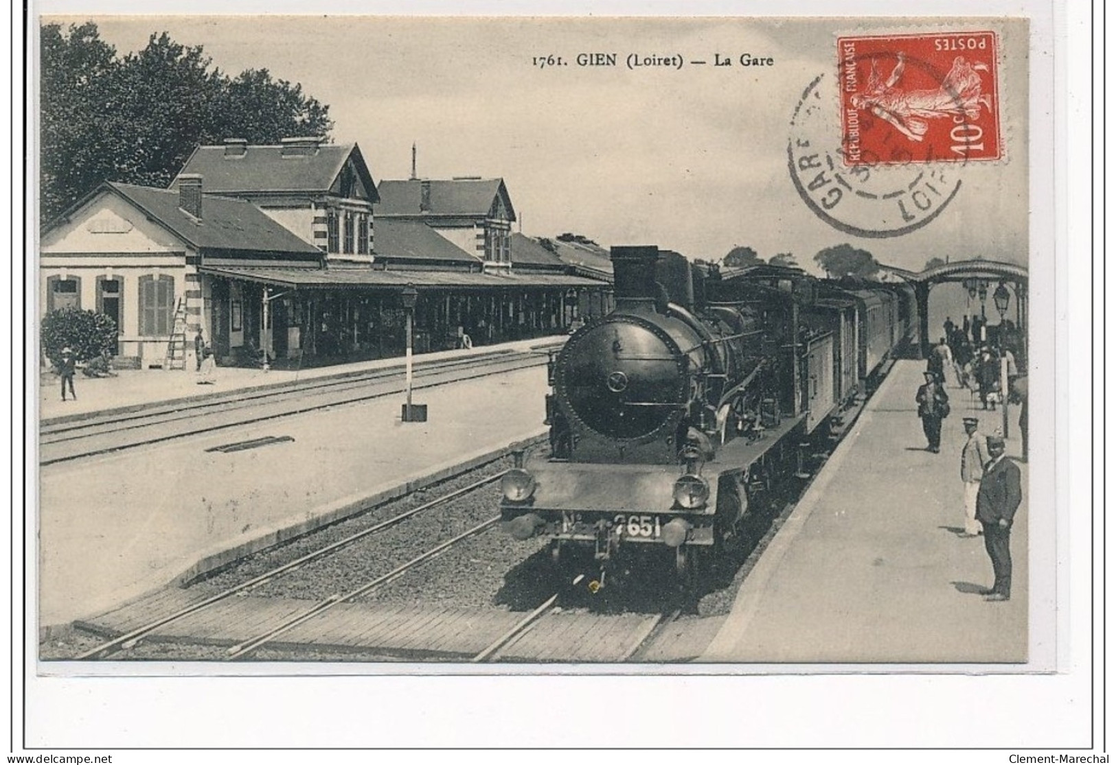 GIEN : La Gare - Très Bon état - Gien