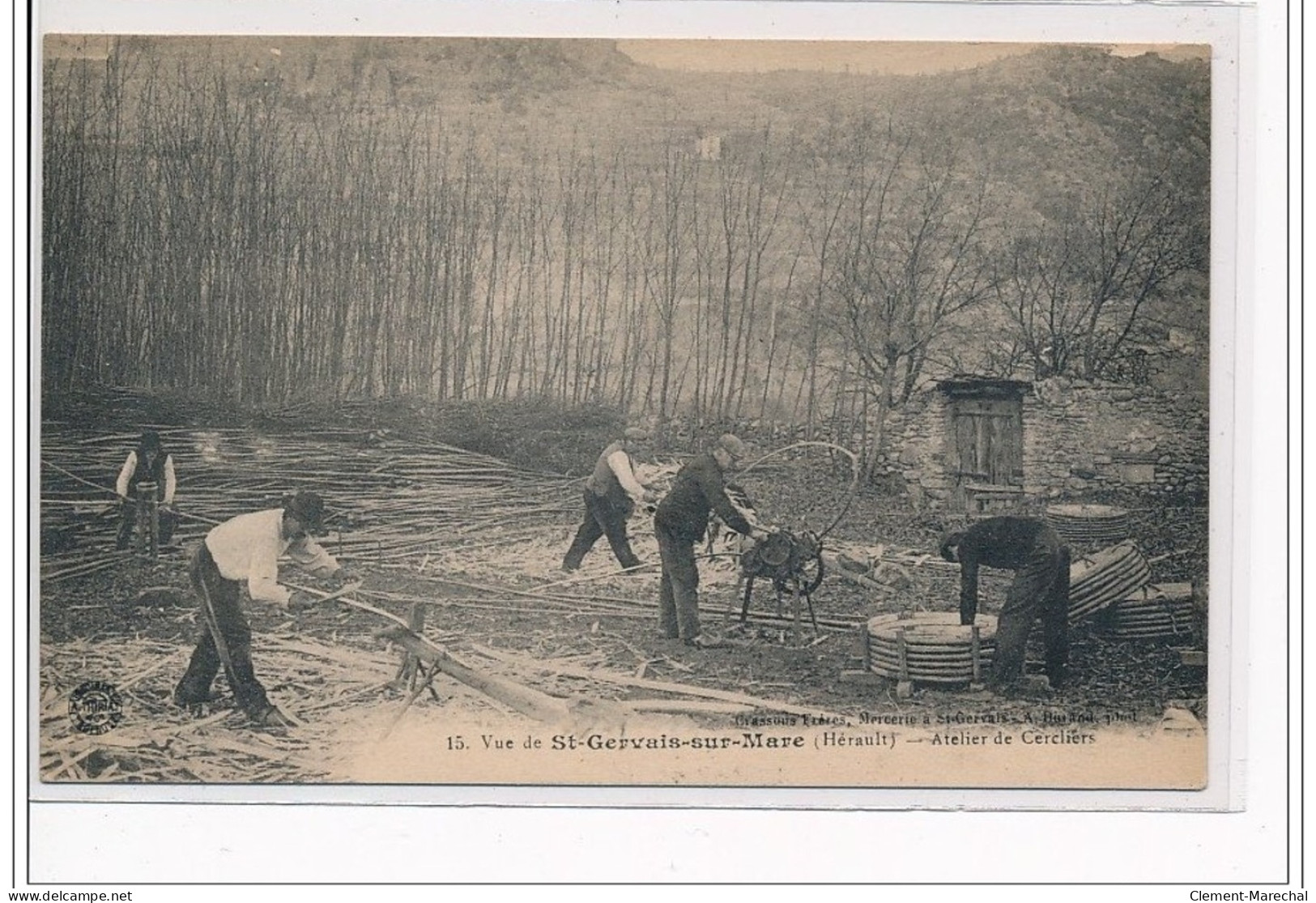 SAINT GERVAIS SUR MARE : Ateliers De Cercliers - Très Bon état - Other & Unclassified