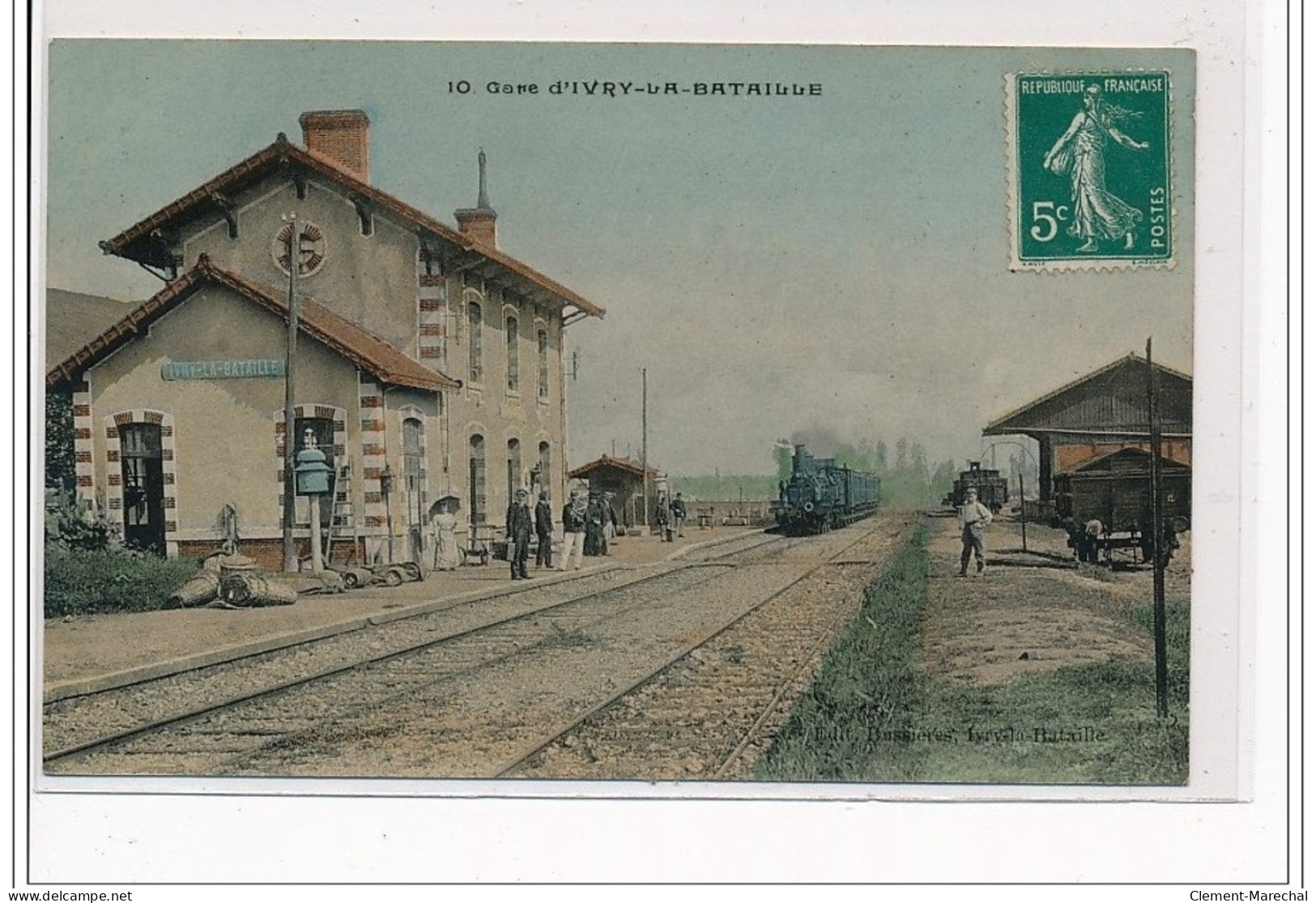 Gare D'IVRY LA BATAILLE - Très Bon état - Ivry-la-Bataille