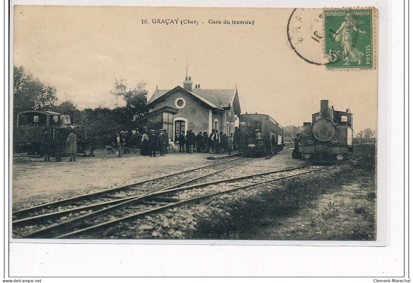 GRACAY : Gare Du Tramway - Très Bon état - Graçay