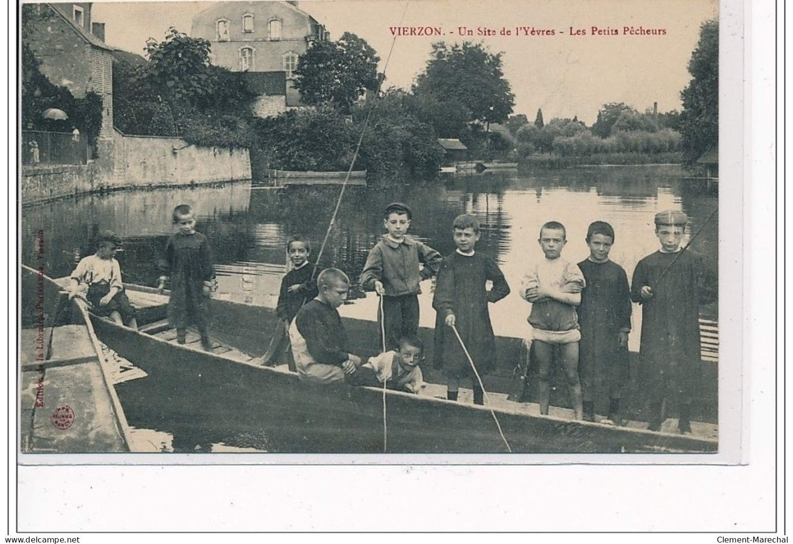 VIERZON : Un Site De L'Yèvres, Les Petits Pêcheurs - Très Bon état - Vierzon