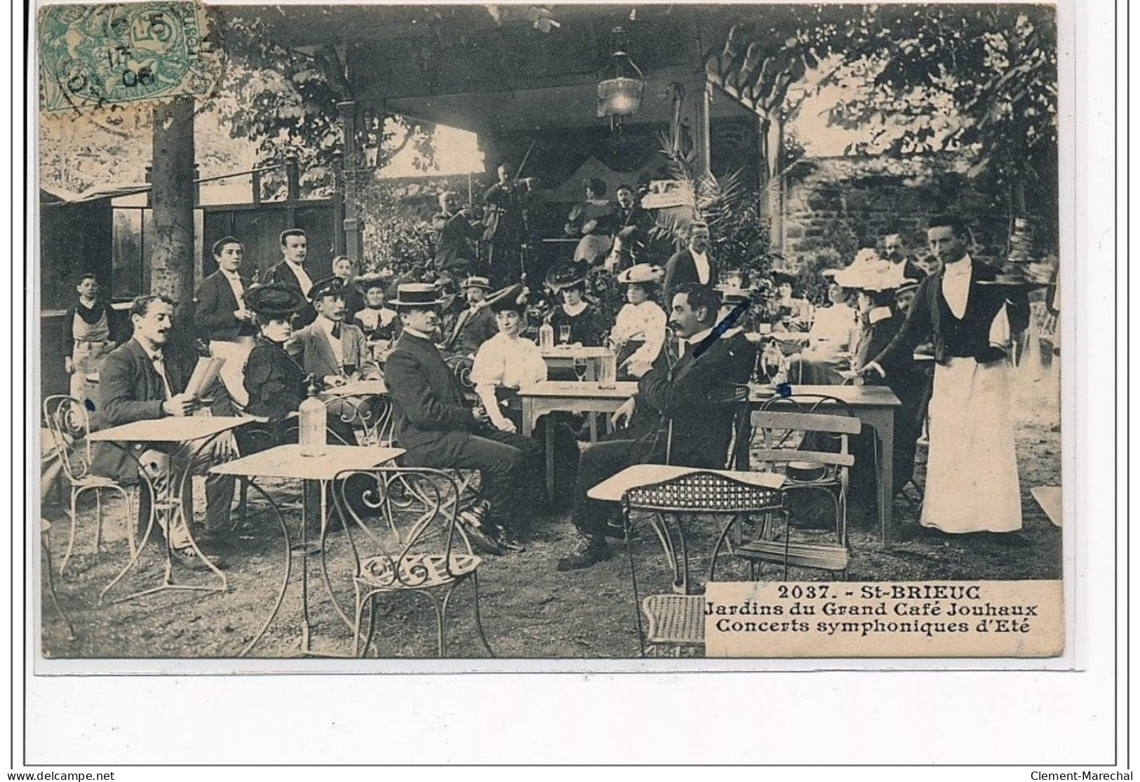 SAINT BRIEUC : Jardins Du Grand Café Jouhaux, Concerts Symphoniques D'Eté - Très Bon état - Saint-Brieuc