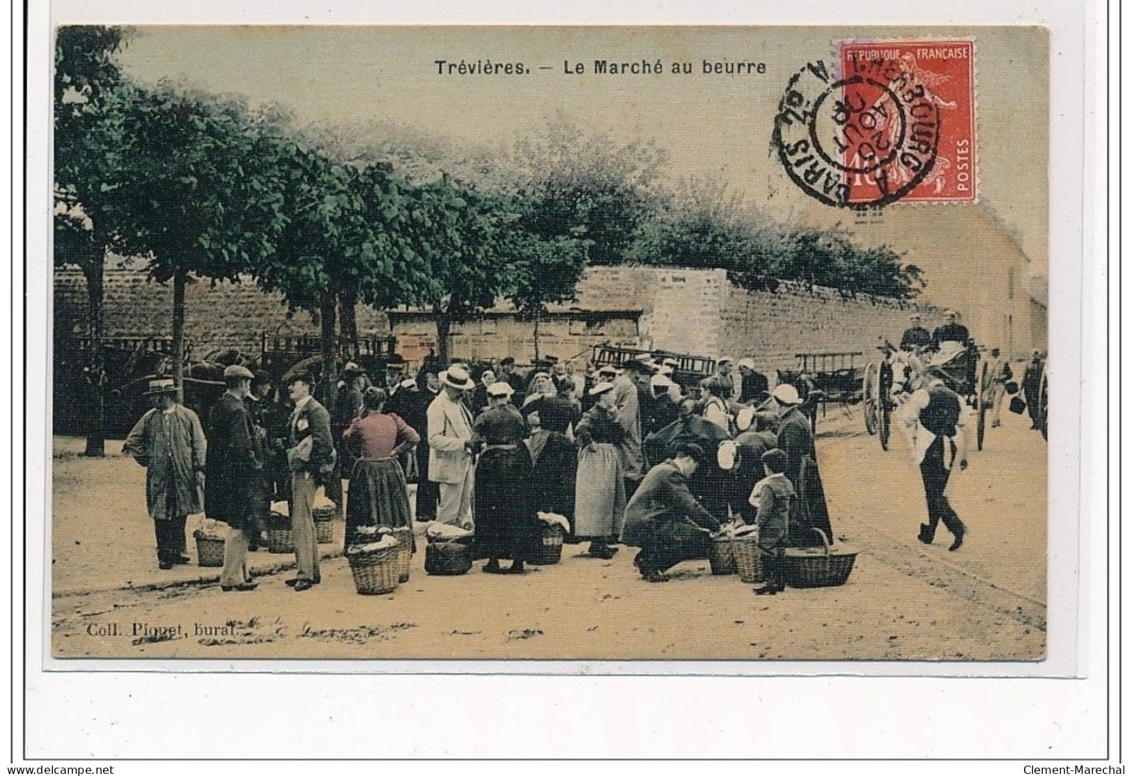 TREVIERES : Le Marché Au Beurre - TOILLEE - Très Bon état - Sonstige & Ohne Zuordnung