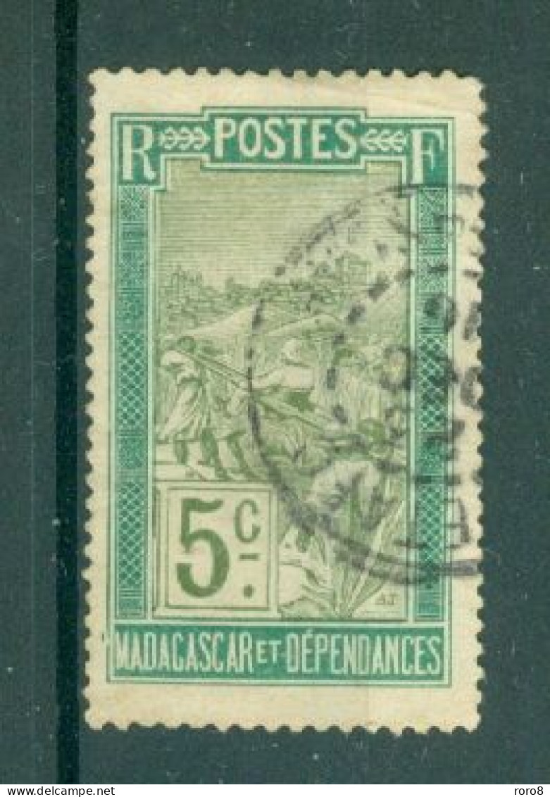 MADAGASCAR - N°98 Sans Gomme - Transport En Filanzane. - Used Stamps