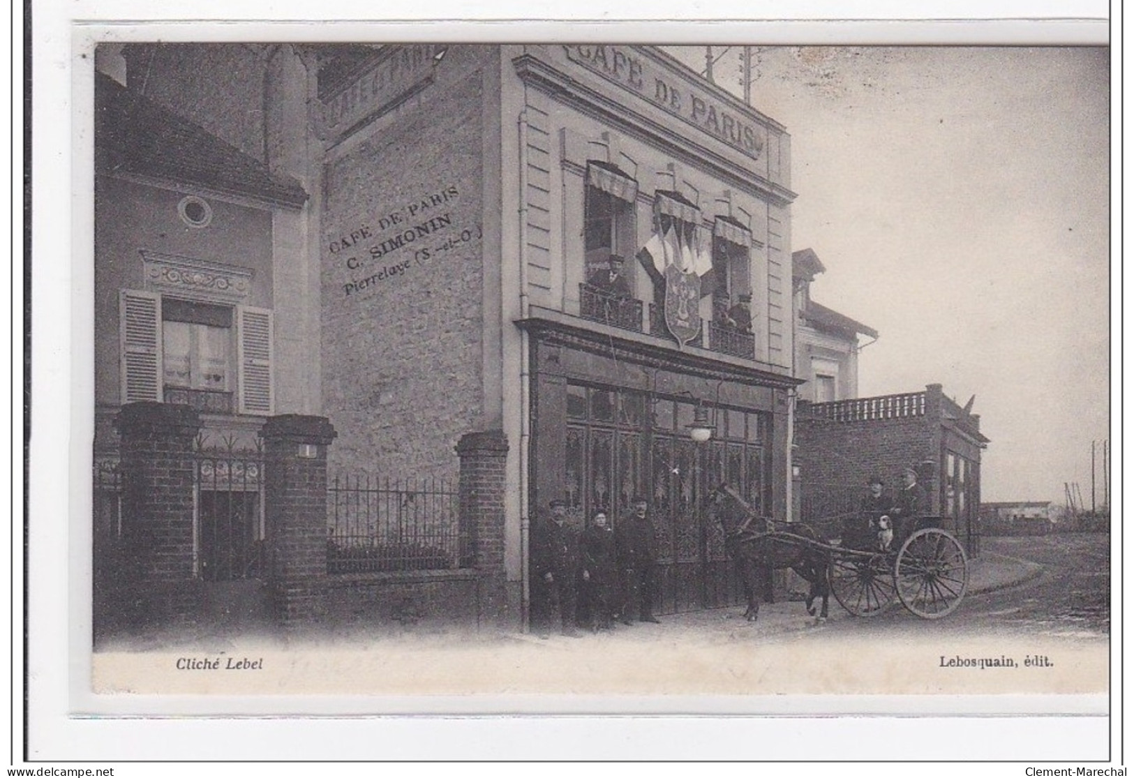 PIERRELAYE : Cafe De Paris - Tres Bon Etat - Pierrelaye