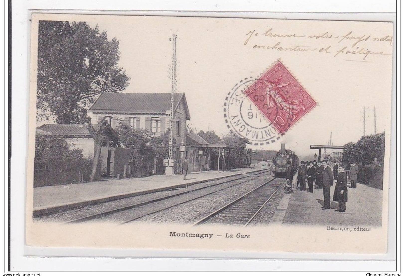 MONTMAGNY : La Gare - Tres Bon Etat - Montigny Les Cormeilles