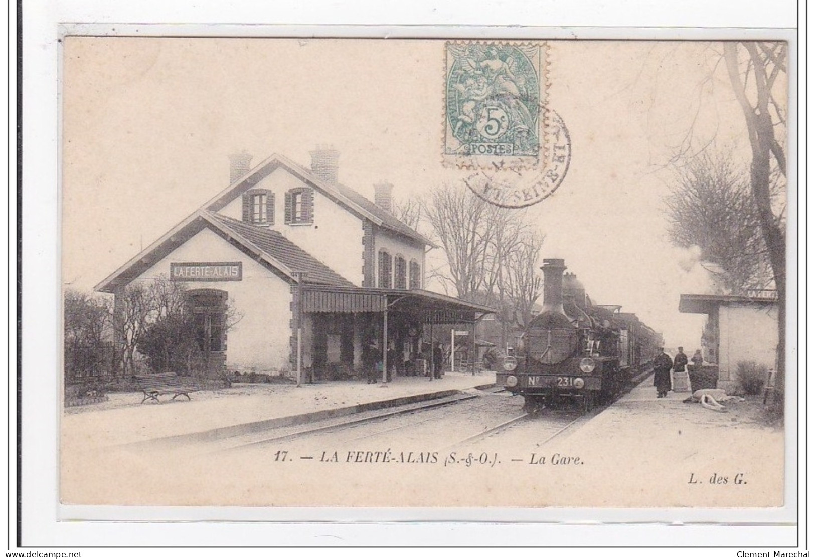 LA FERTE-ALAIS : La Gare - Tres Bon Etat - La Ferte Alais