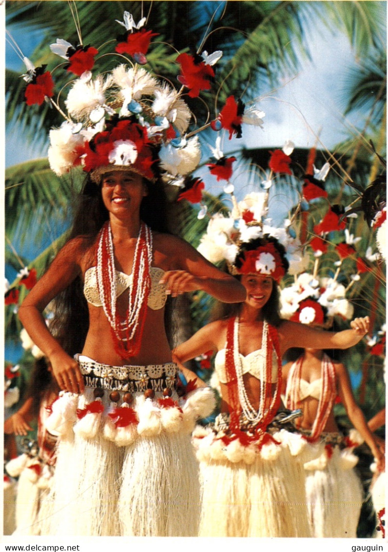 CPM - DANSES POLYNÉSIENNES Traditionnelles - Photo T.Sylvain - Edition Pacific Promotion - Polinesia Francesa