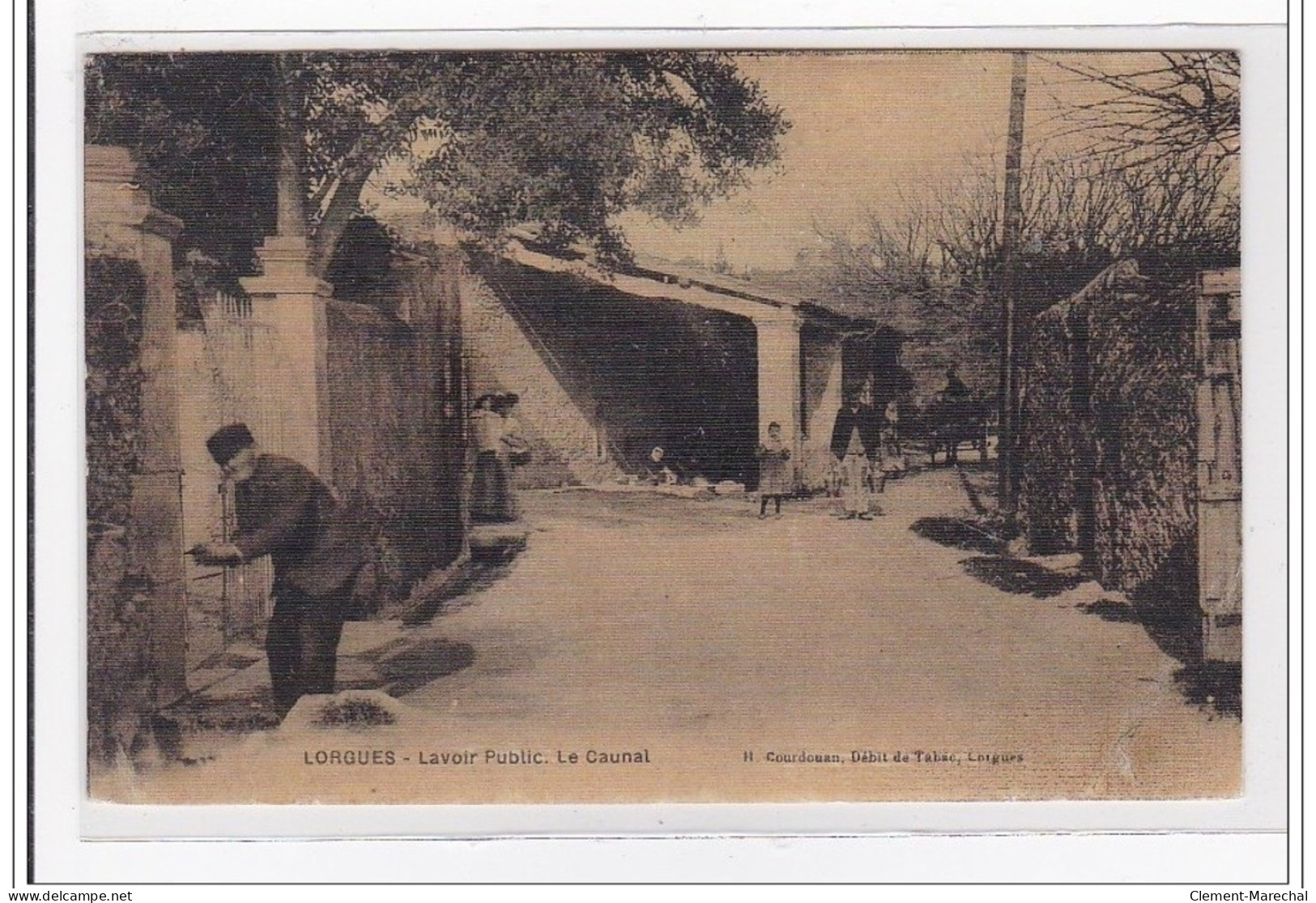 LORGUES : Lavoir Public, Le Caunal (toillée) - Tres Bon Etat - Lorgues