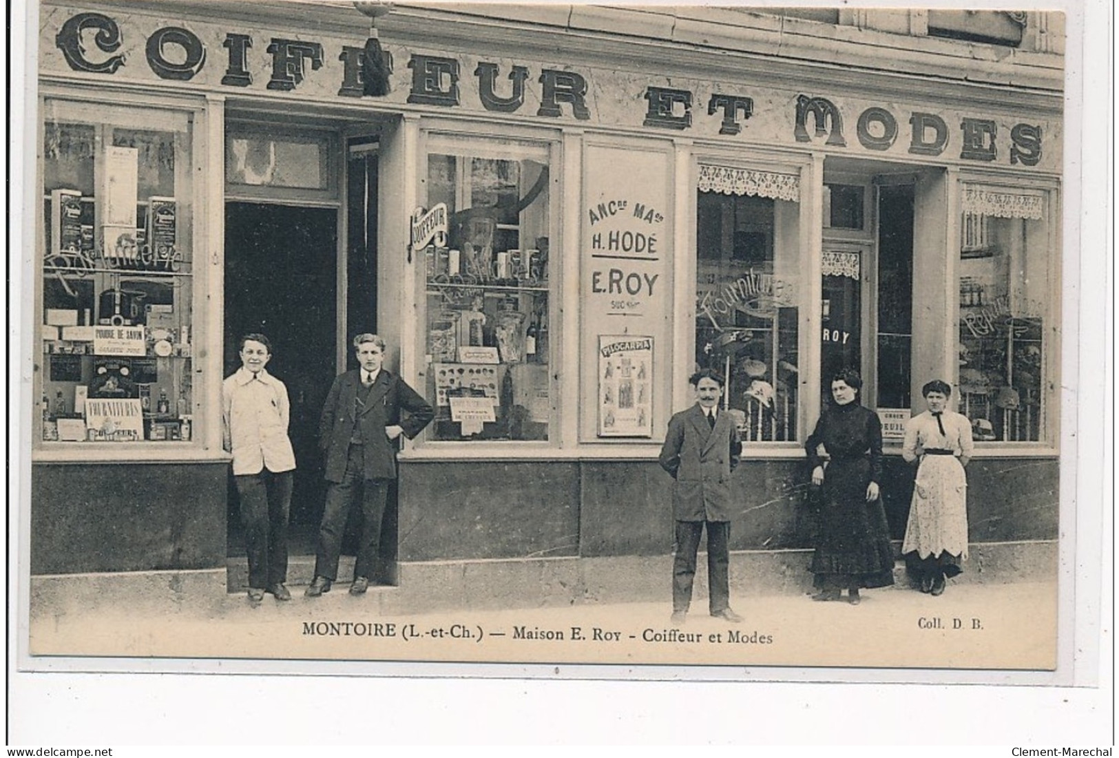 MONTOIRE - Maison E. Roy - Coiffeur Et Modes - Très Bon état - Montoire-sur-le-Loir