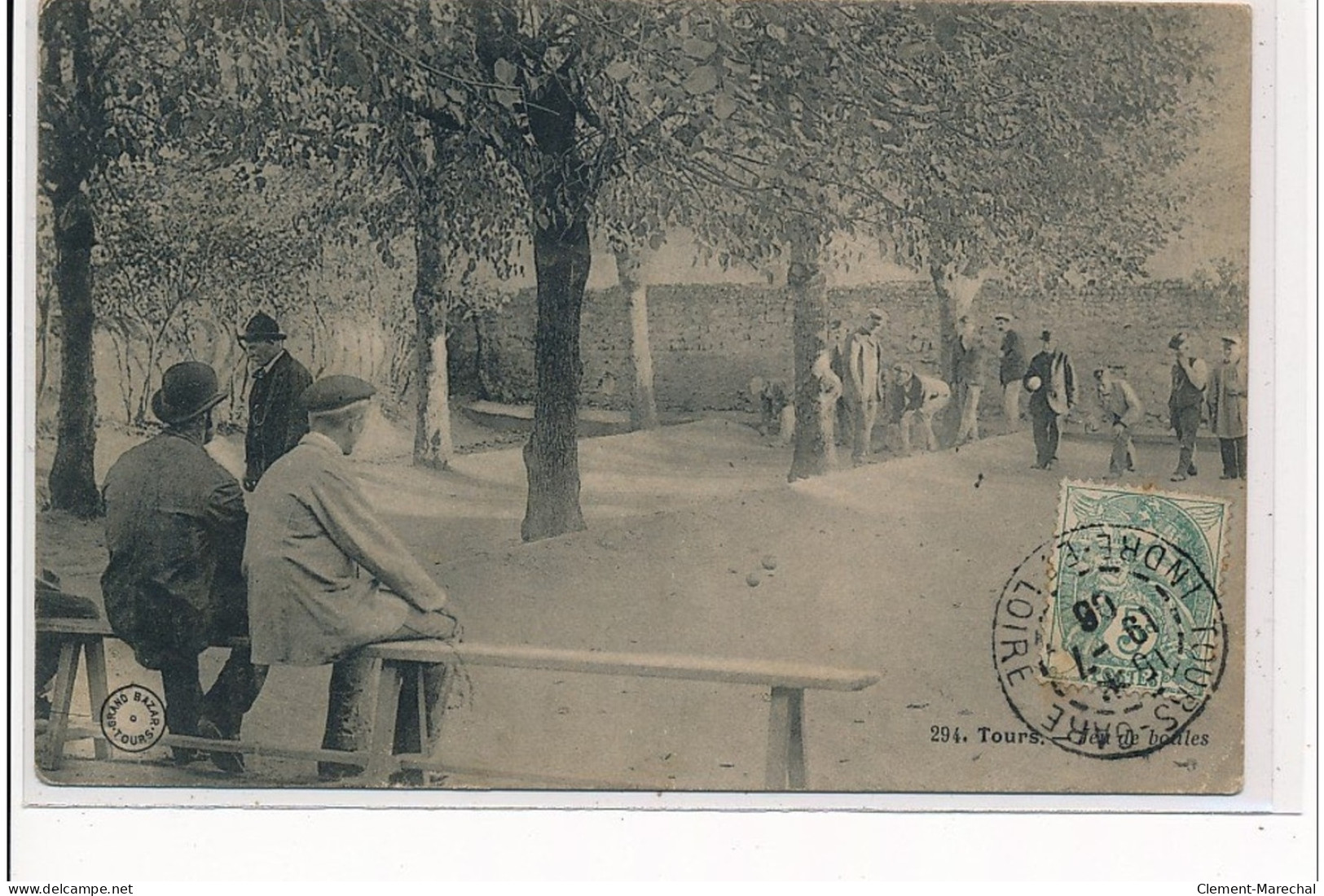 TOURS - Jeu De Boules - état - Tours