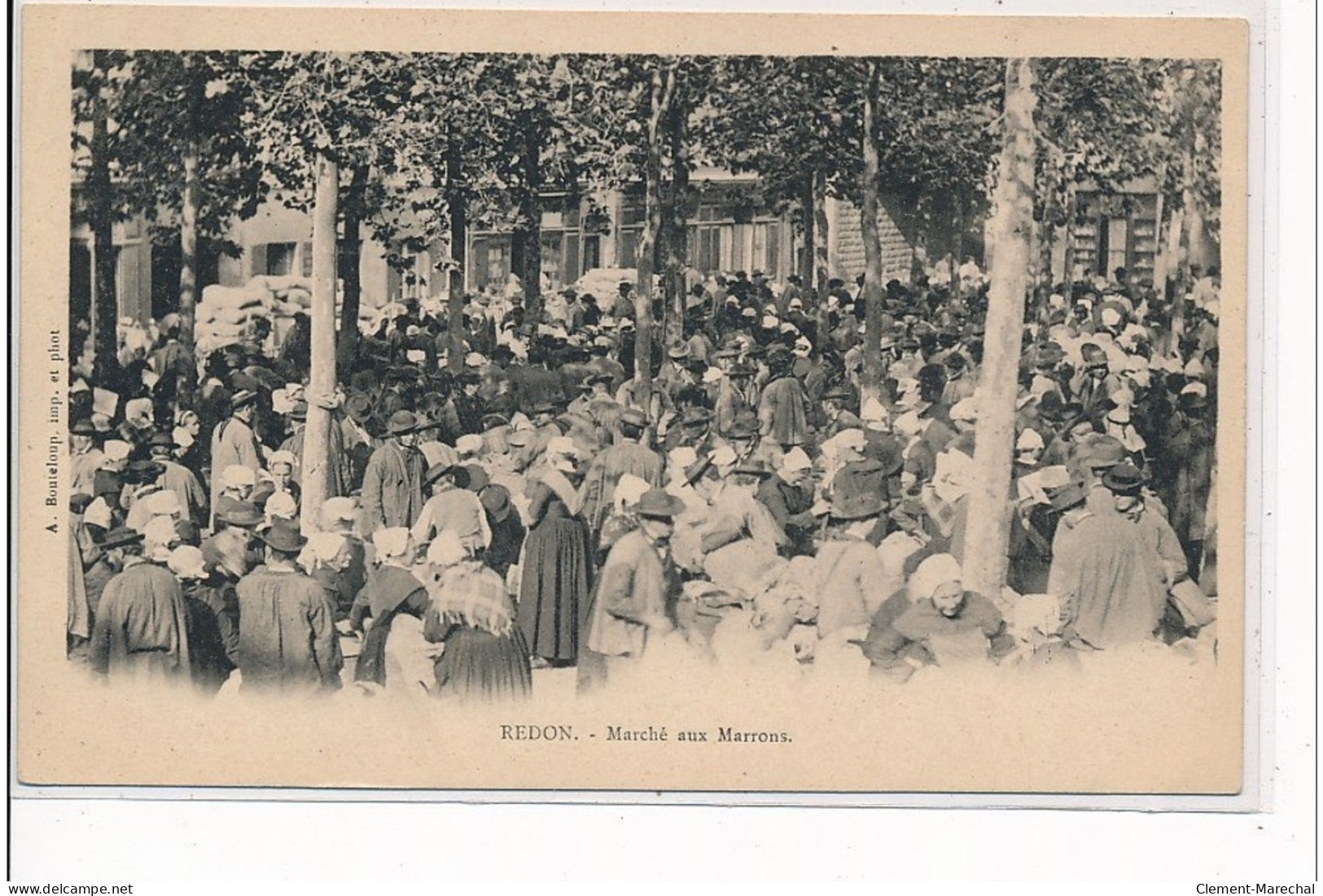 REDON - Marché Aux Marrons - Très Bon état - Redon