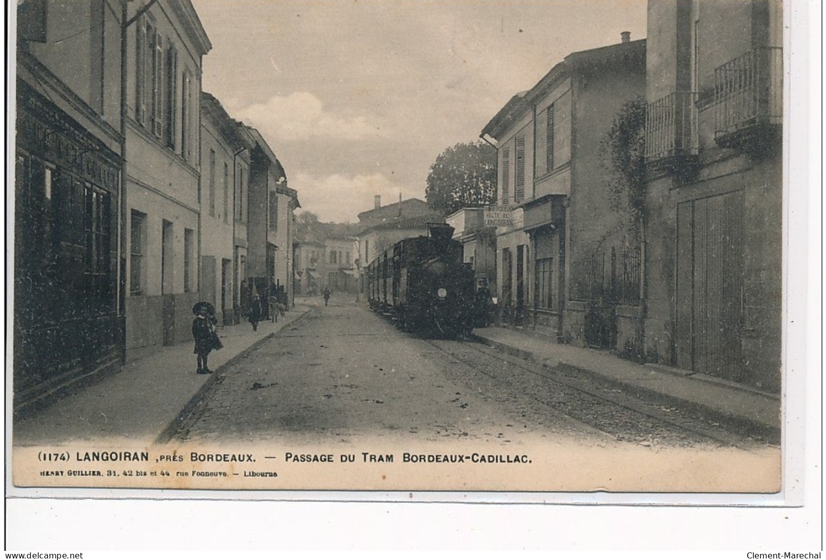 LANGOIRAN, Près BORDEAUX - Passage Du Tram Bordeaux-Cadillac - Très Bon état - Otros & Sin Clasificación