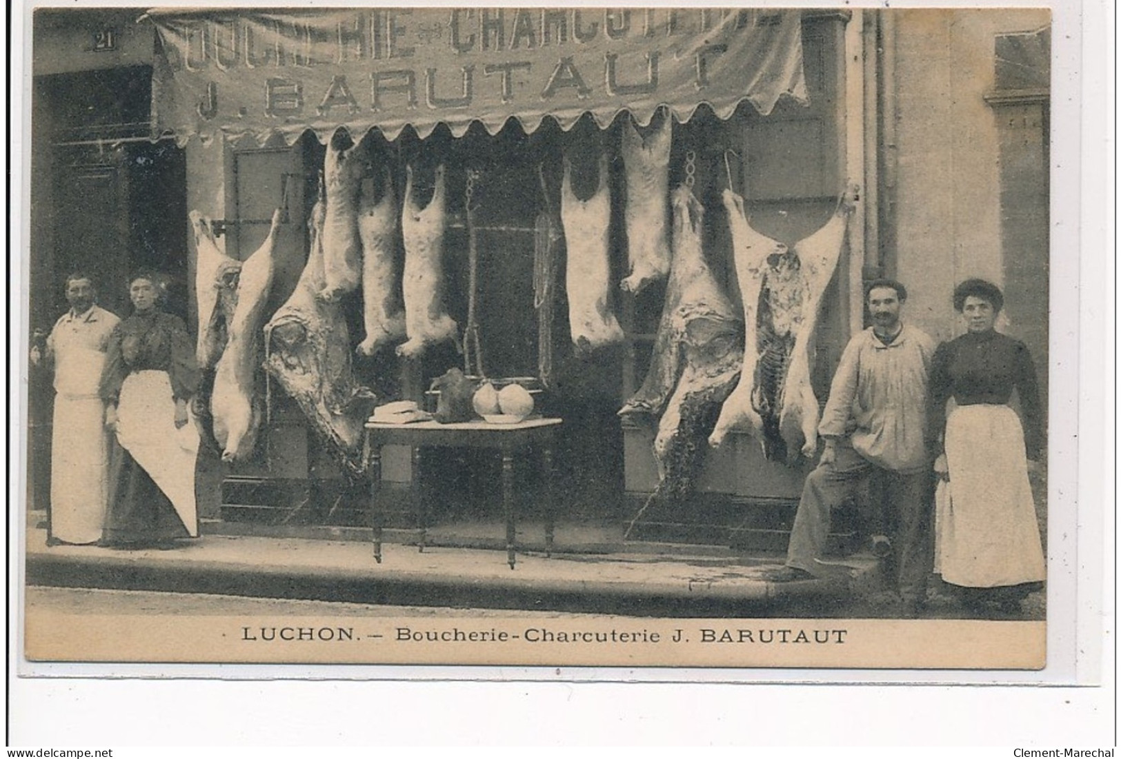 LUCHON - Boucherie Charcuterie J. Barutaut - Très Bon état - Luchon