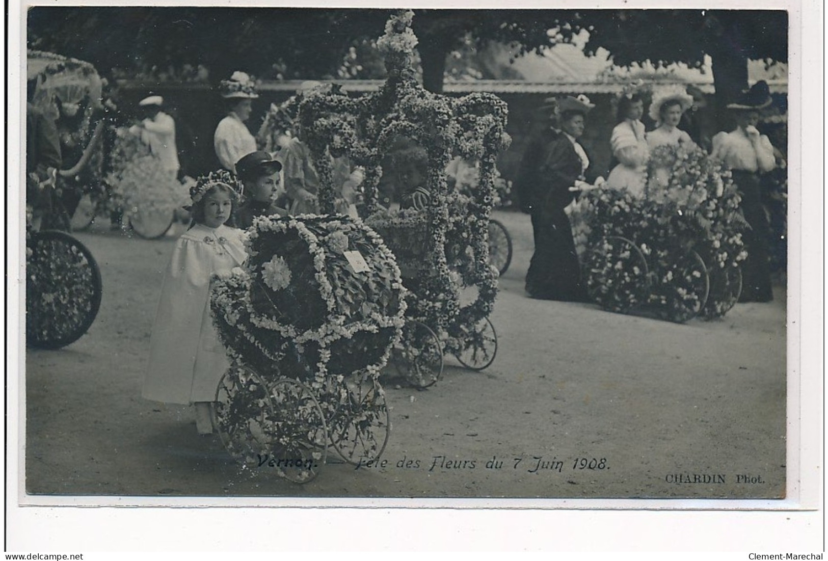 VERNON - Fête Des Fleurs Du 7 Juin 1908 - Très Bon état - Vernon