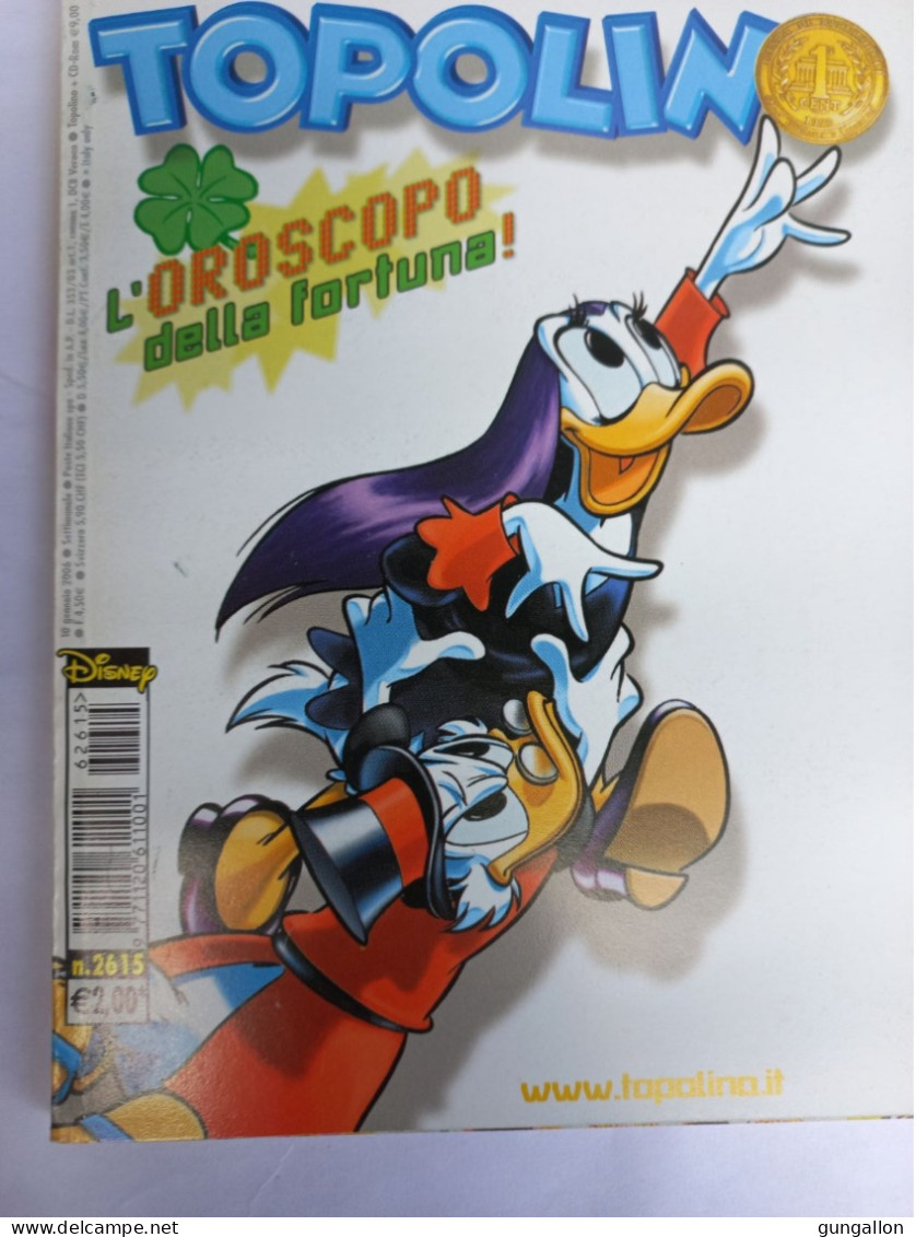 Topolino (Mondadori 2006) N. 2615 - Disney