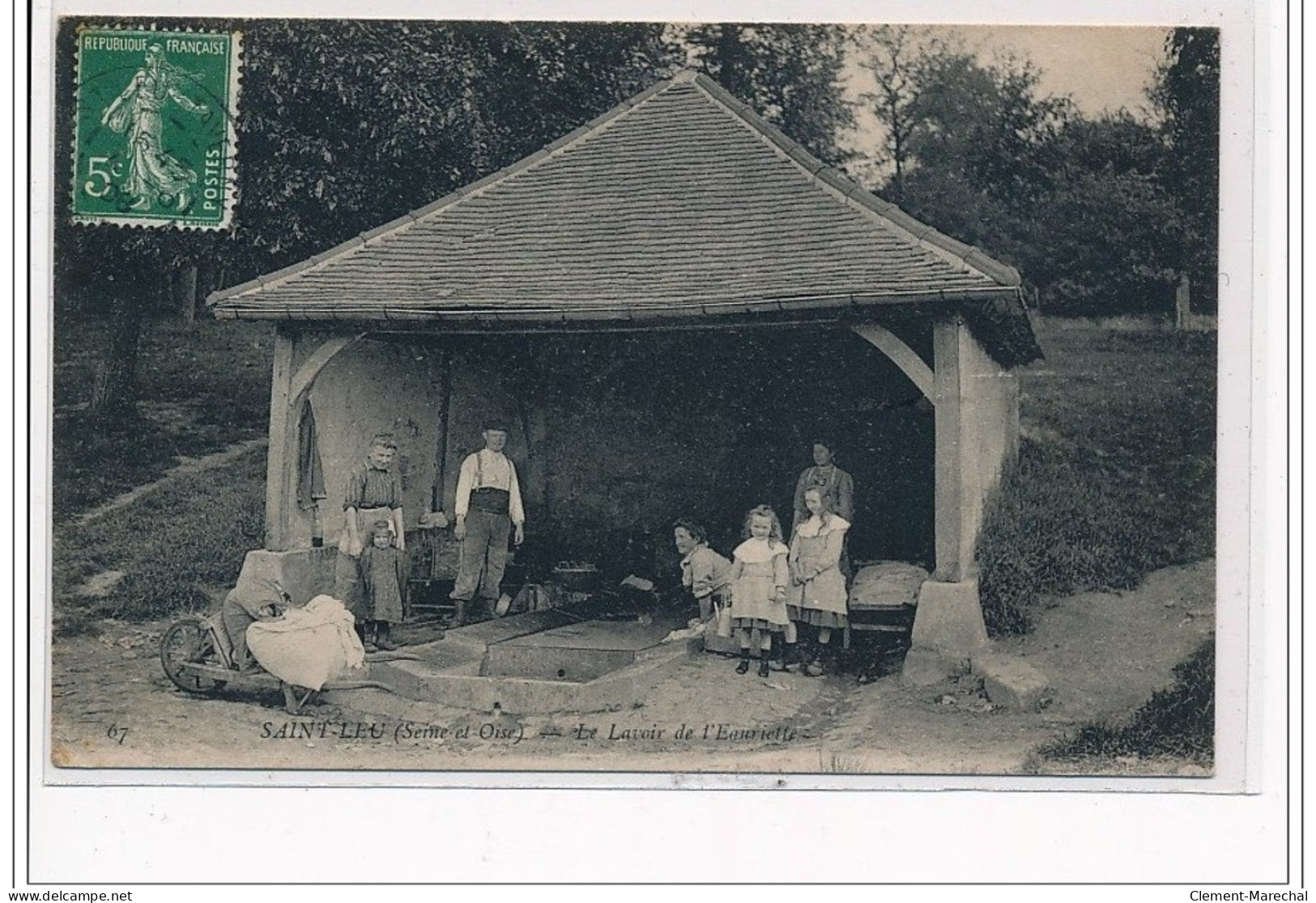 SAINT LEU - Le Lavoir De L'Eauriette - Très Bon état - Saint Leu La Foret