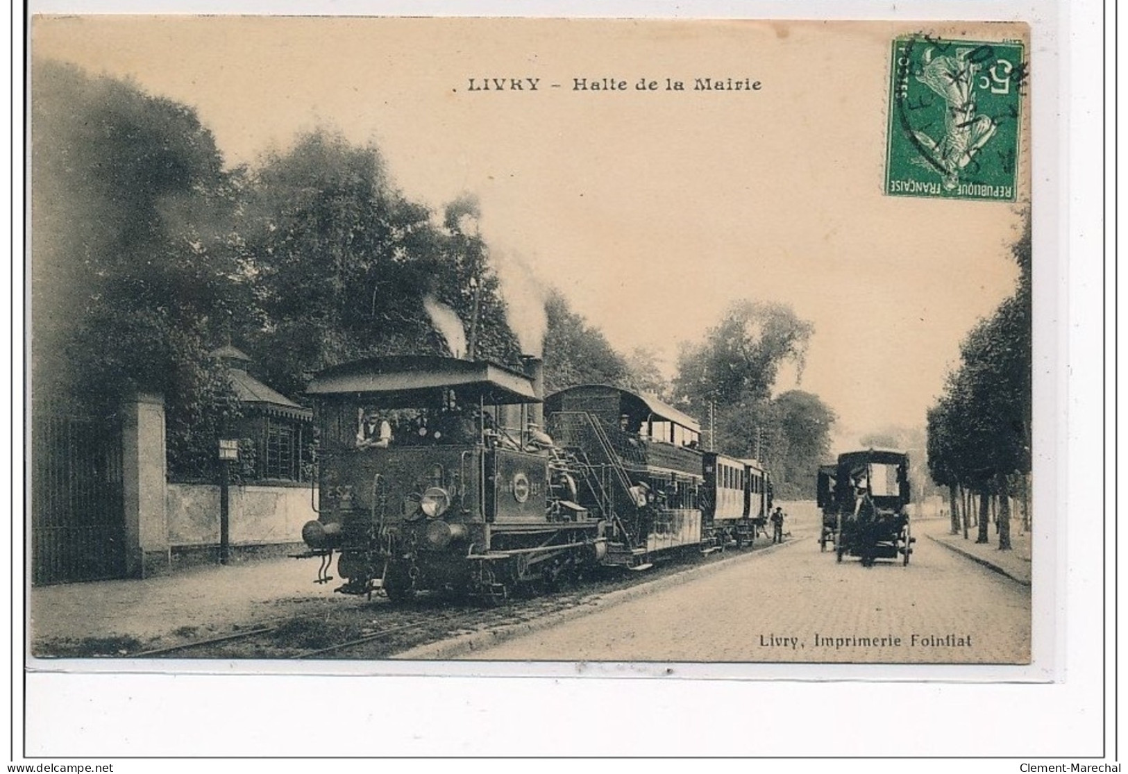 LIVRY : Halte De La Mairie - état - Livry Gargan