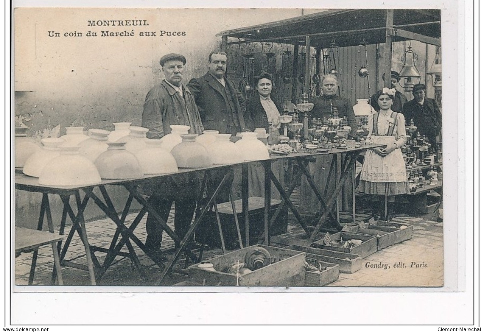 MONTREUIL : Un Coin Du Marché Aux Puces - GONDRY - Très Bon état - Montreuil