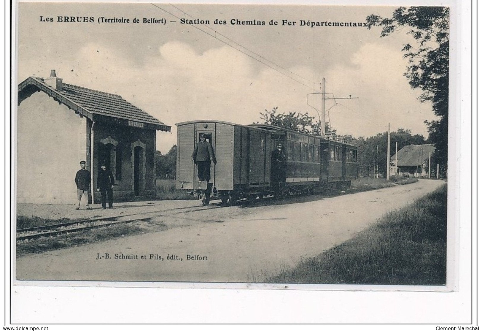 LES ERRUES : Station De Chemins De Fer Départementaux - Très Bon état - Autres & Non Classés