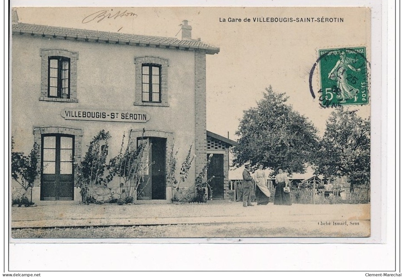 La Gare De VILLEBOUGIS SAINT SEROTIN - Très Bon état - Villebougis