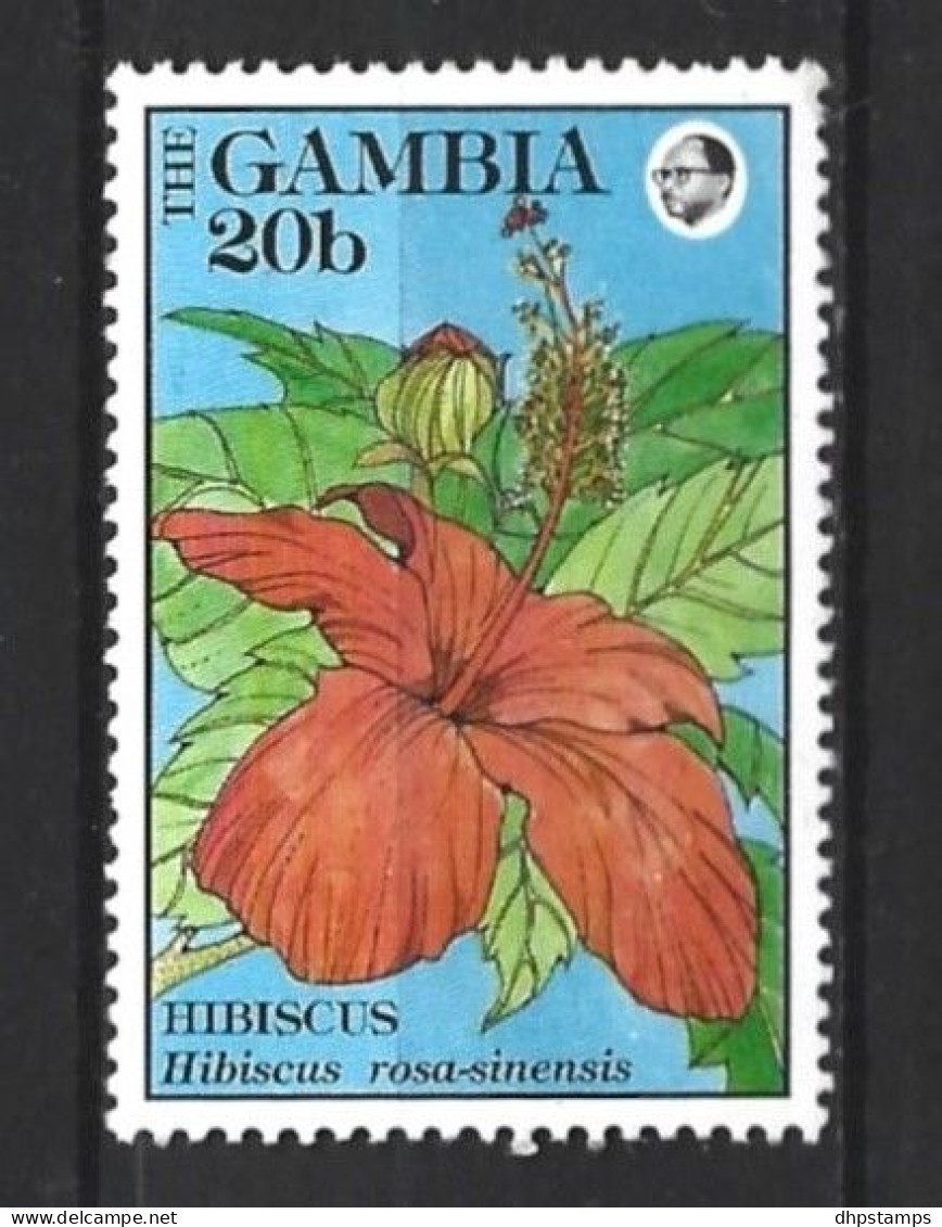 Gambia 1992 Flower Y.T. 1183 (0) - Gambie (1965-...)